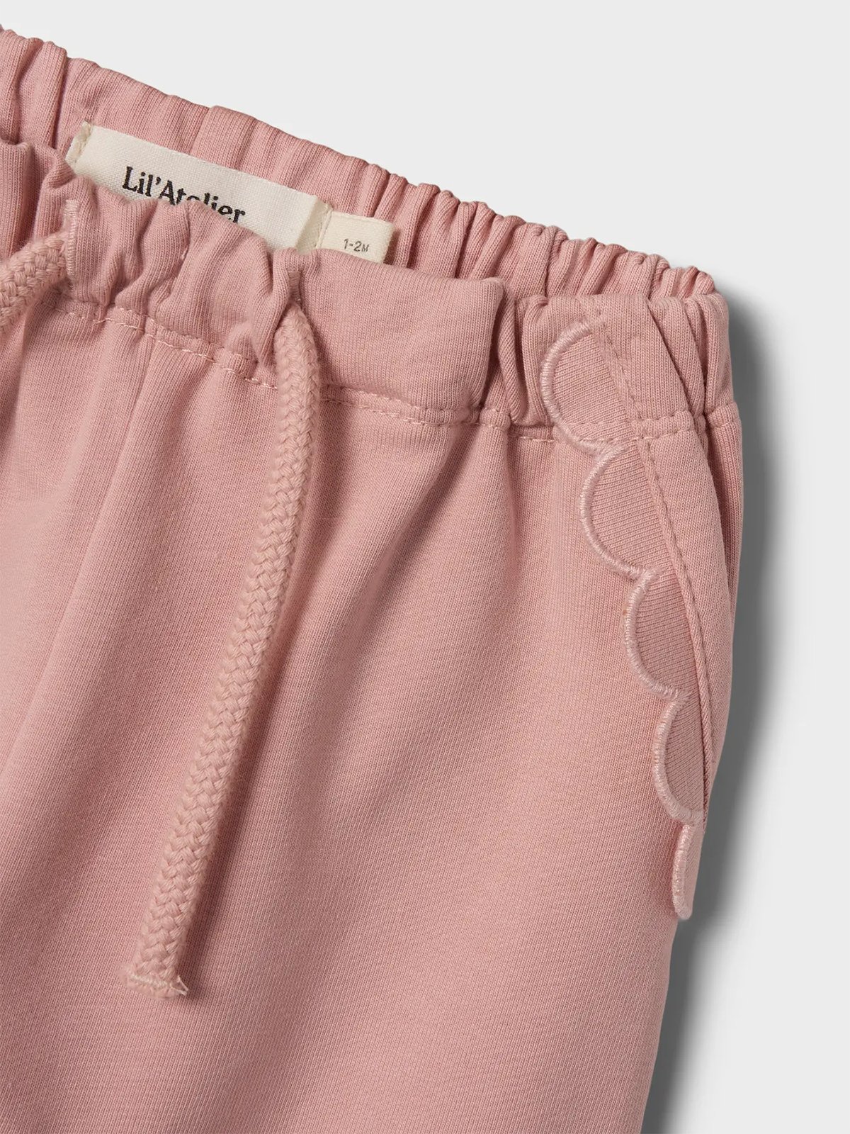 Lil- Atelier Omads Loose Sweat Pant Misty Rose