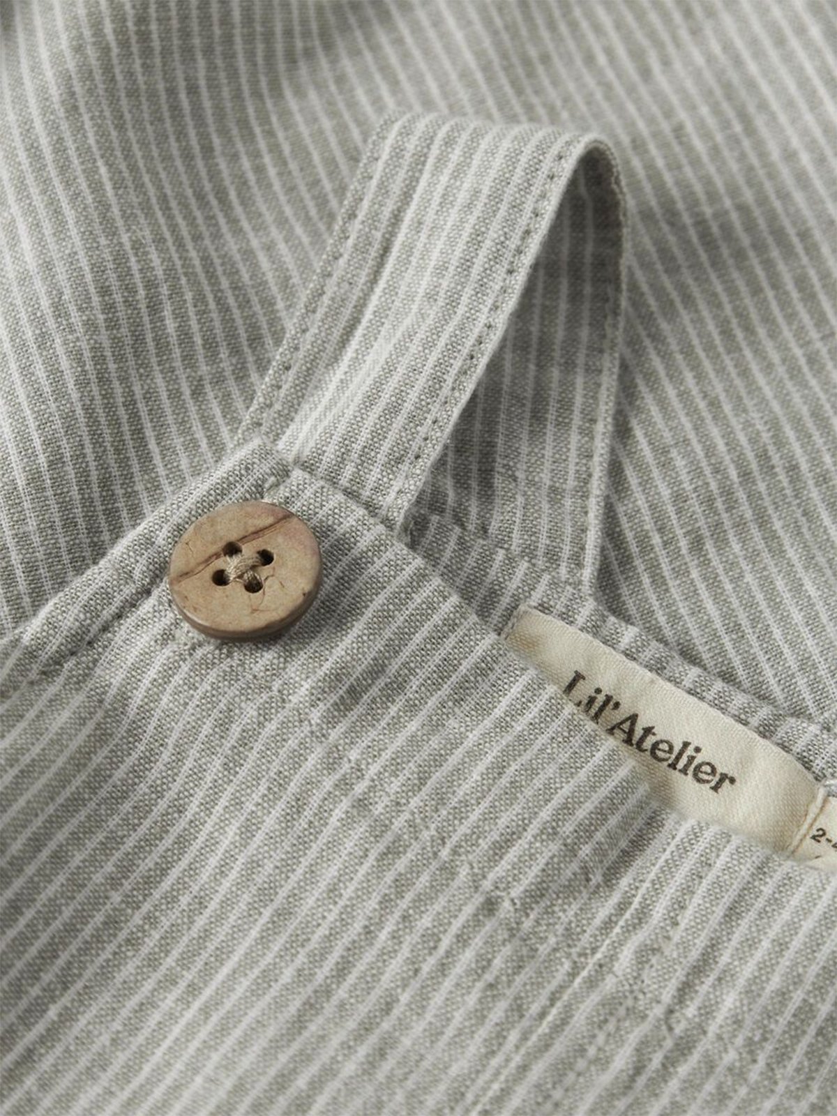 Lil' Atelier Jesper Loose Overall Seagrass