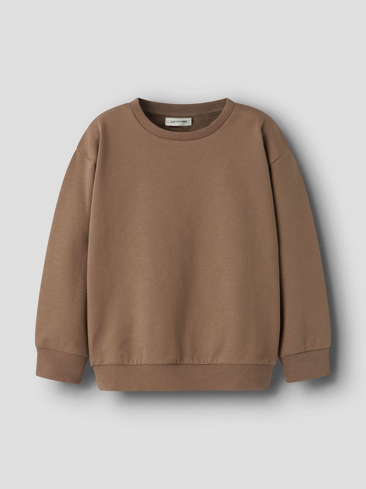 Lil- Atelier Omads Long Sleeve Loose Sweat Coca Mocha