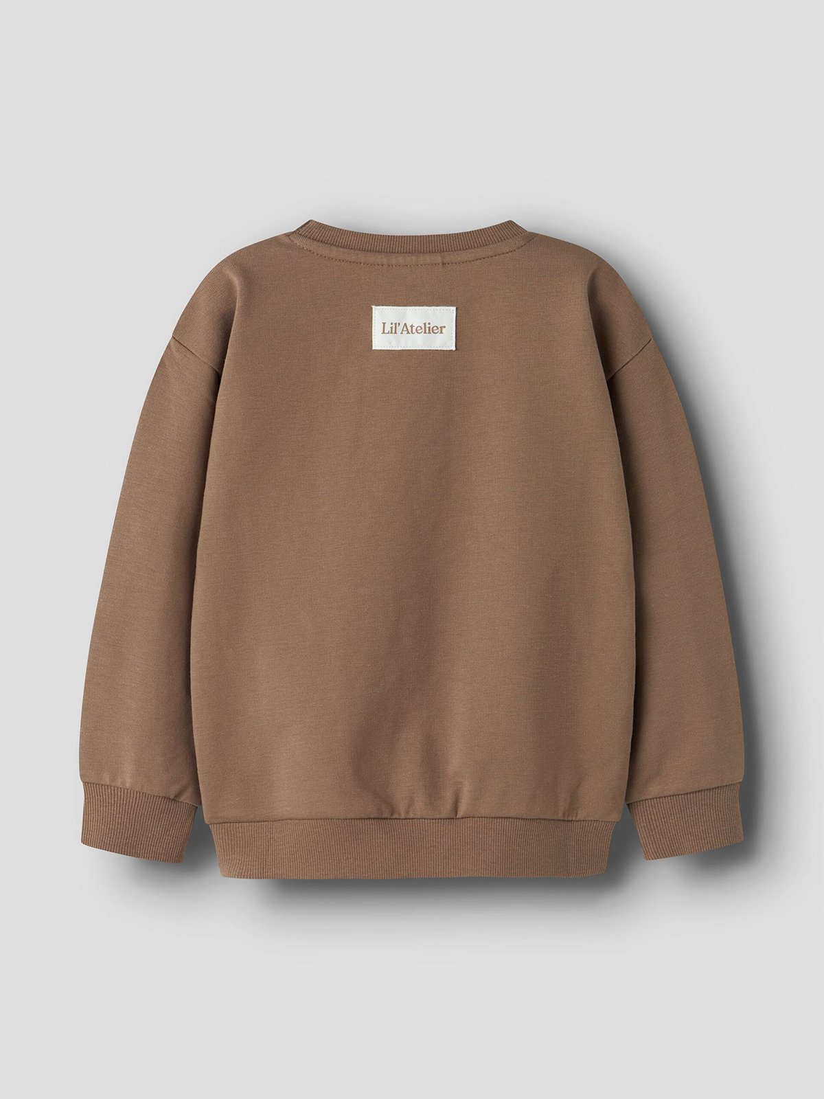 Lil- Atelier Omads Long Sleeve Loose Sweat Coca Mocha