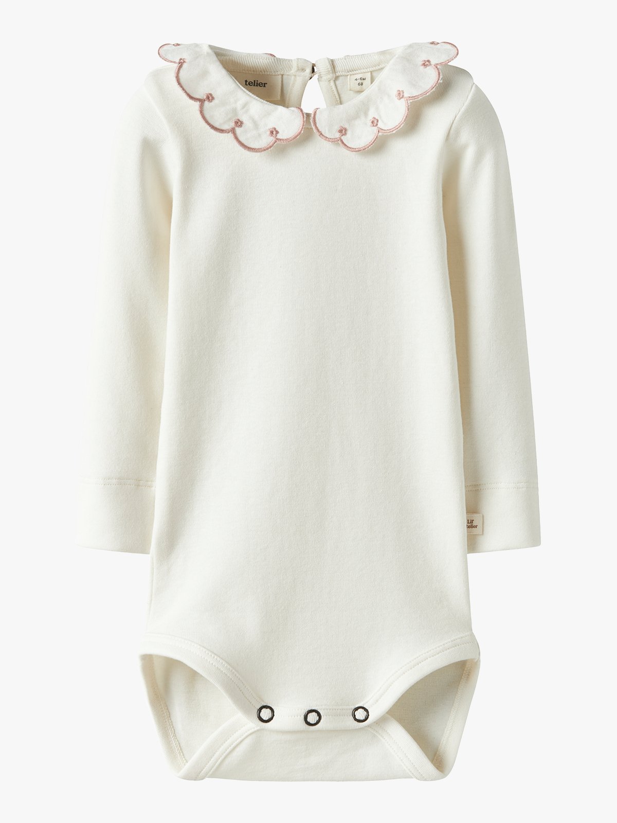 Lil- Atelier Fundo Long Sleeve Slim Body Coconut Milk