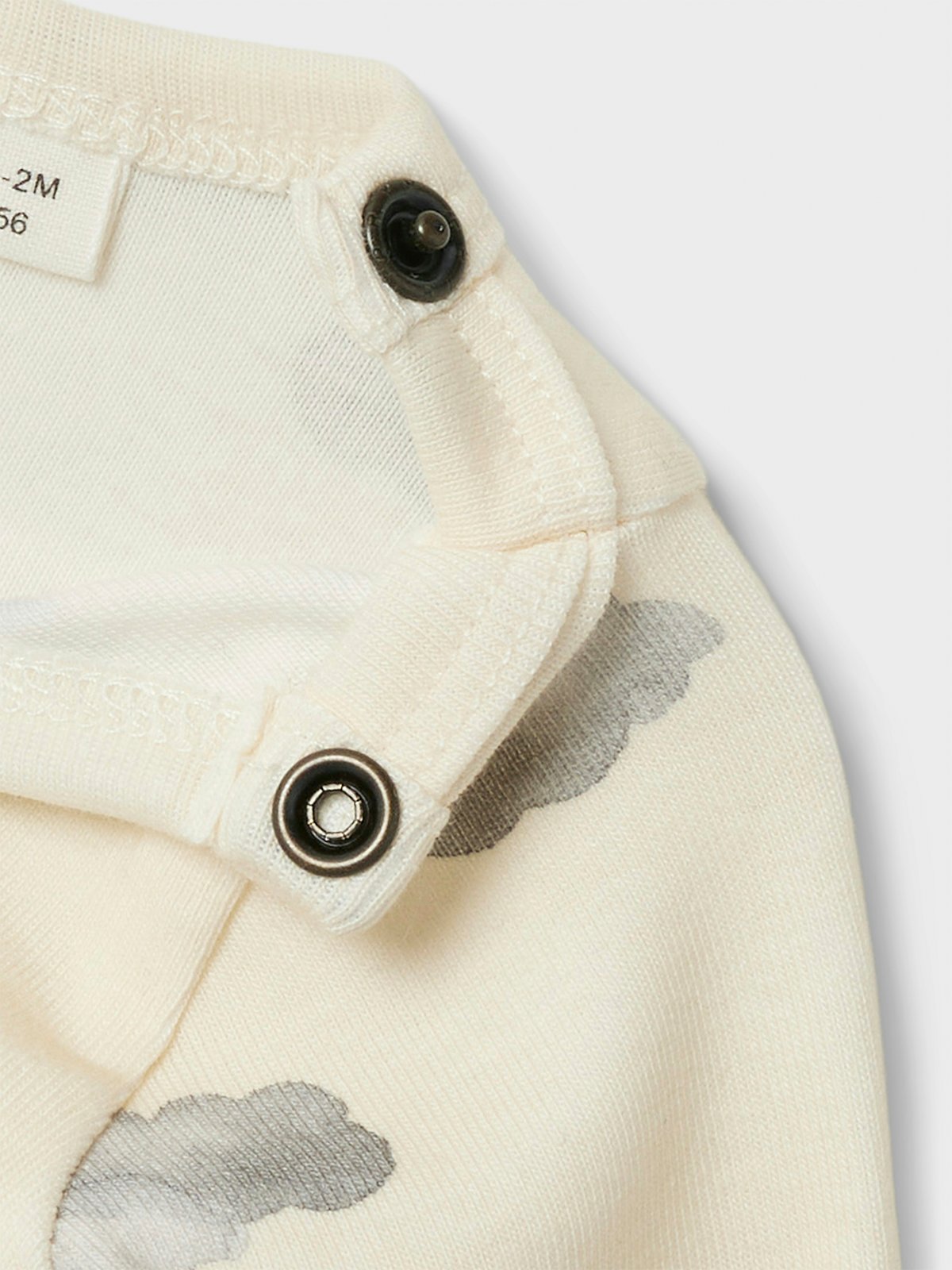 Lil- Atelier Layo Kim Long Sleeve Slim BodY Turtledove blue