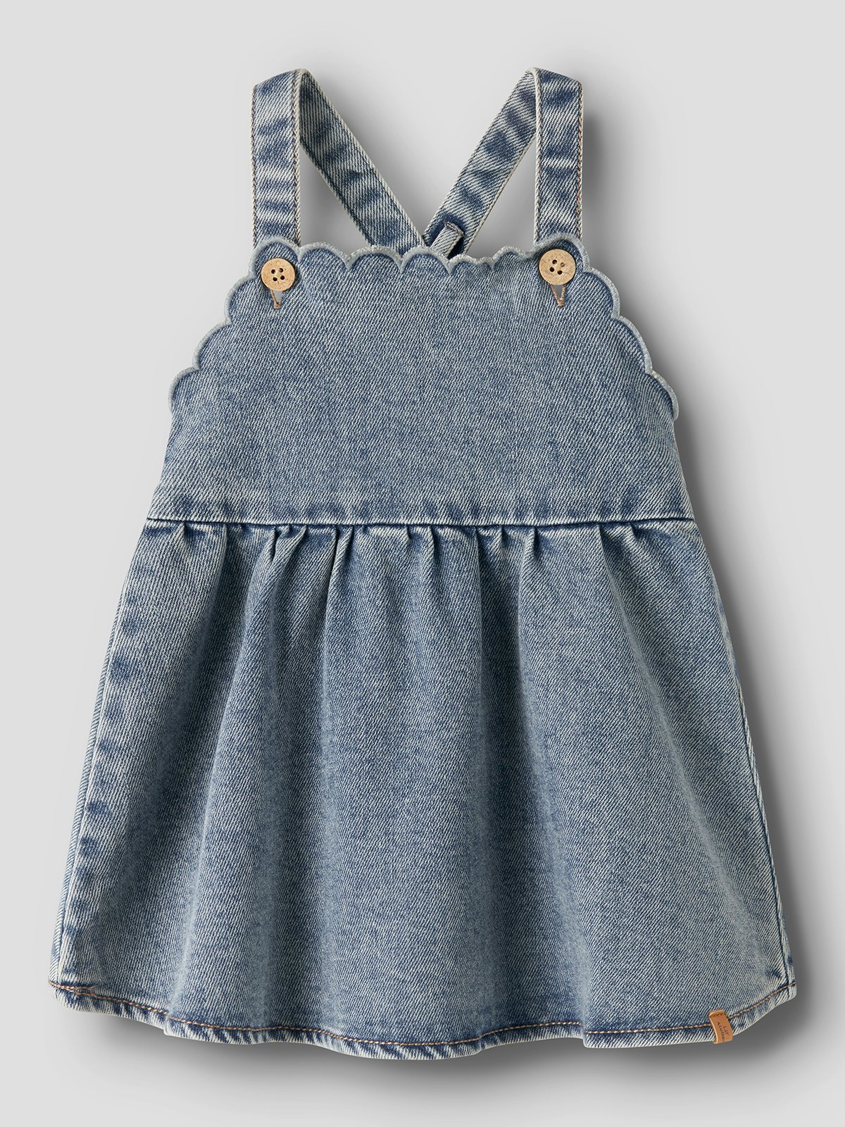 Lil- Atelier Salli Denim Skirtall 2808-Se Medium Blue Denim