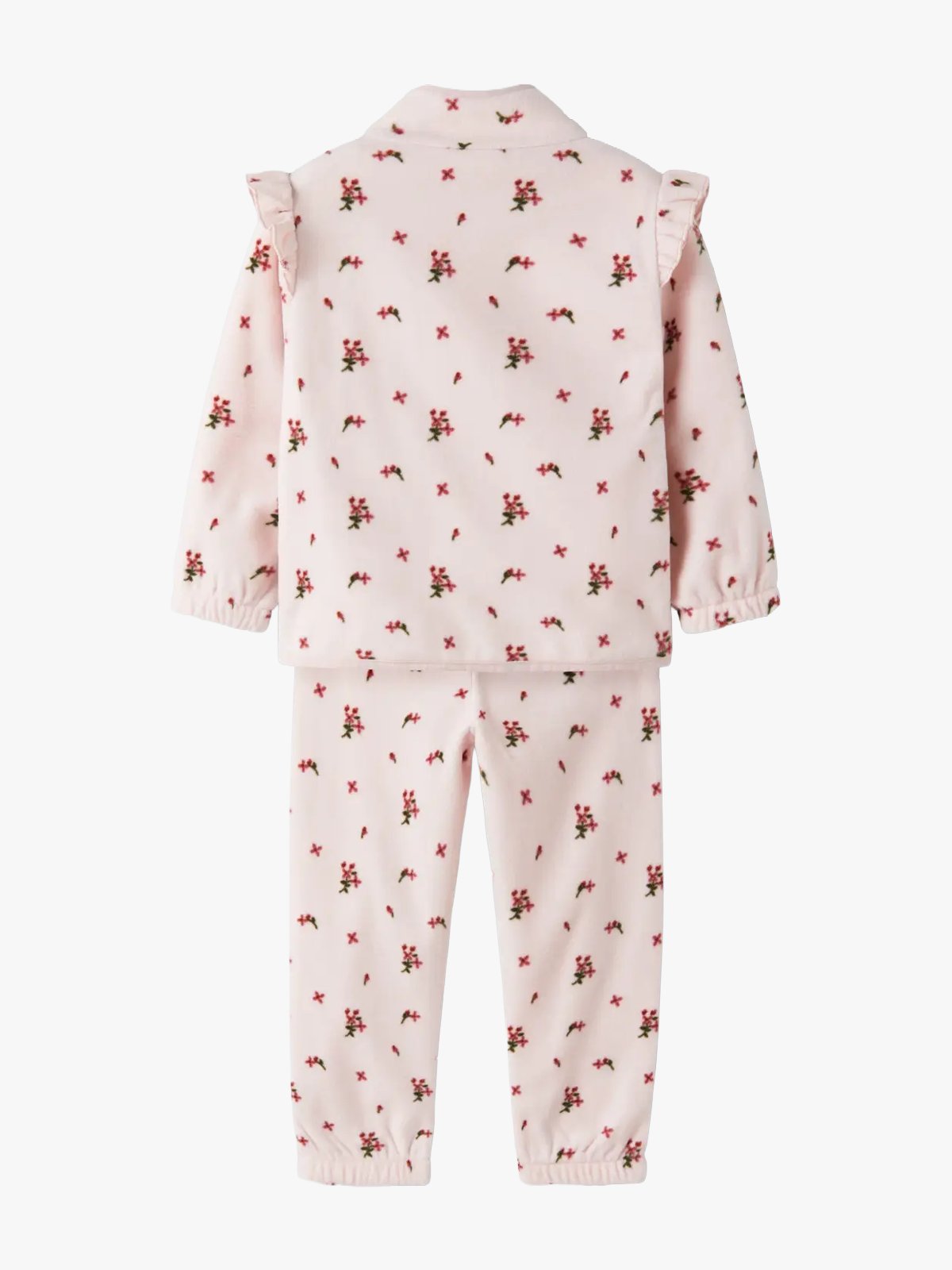 Lil- Atelier Laspektra Fleece Set Aop Hushed Violet Flowers