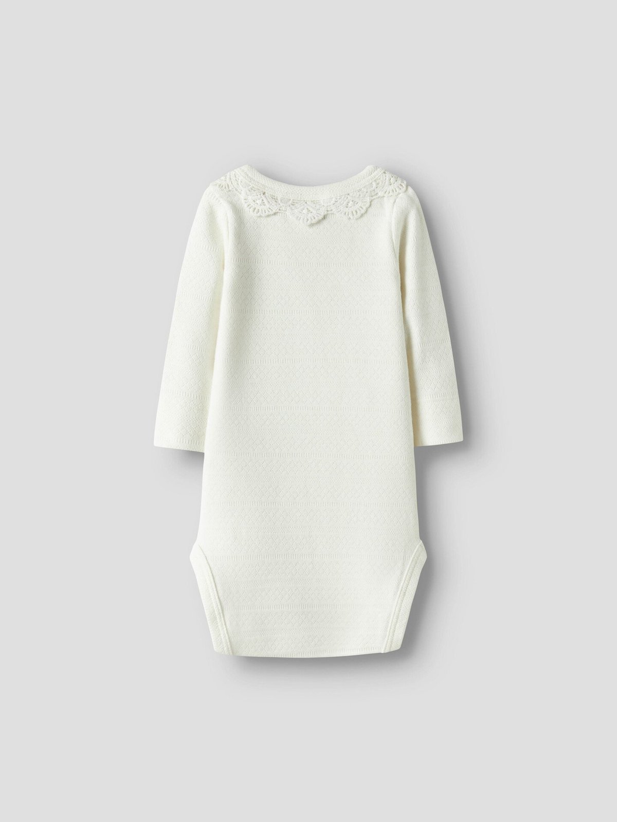 Lil- Atelier Tapia Long Sleeve Slim Body Coconut Milk