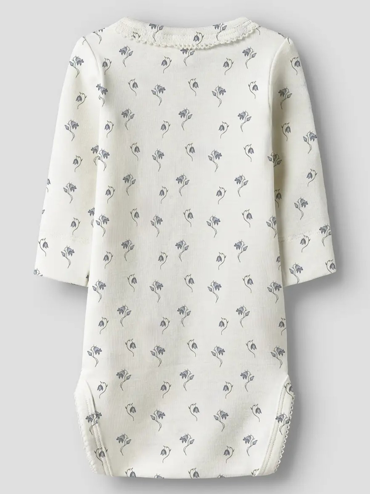 Lil- Atelier Gayo Sag Long Sleeve Slim Body Coconut Milk Bell Flower