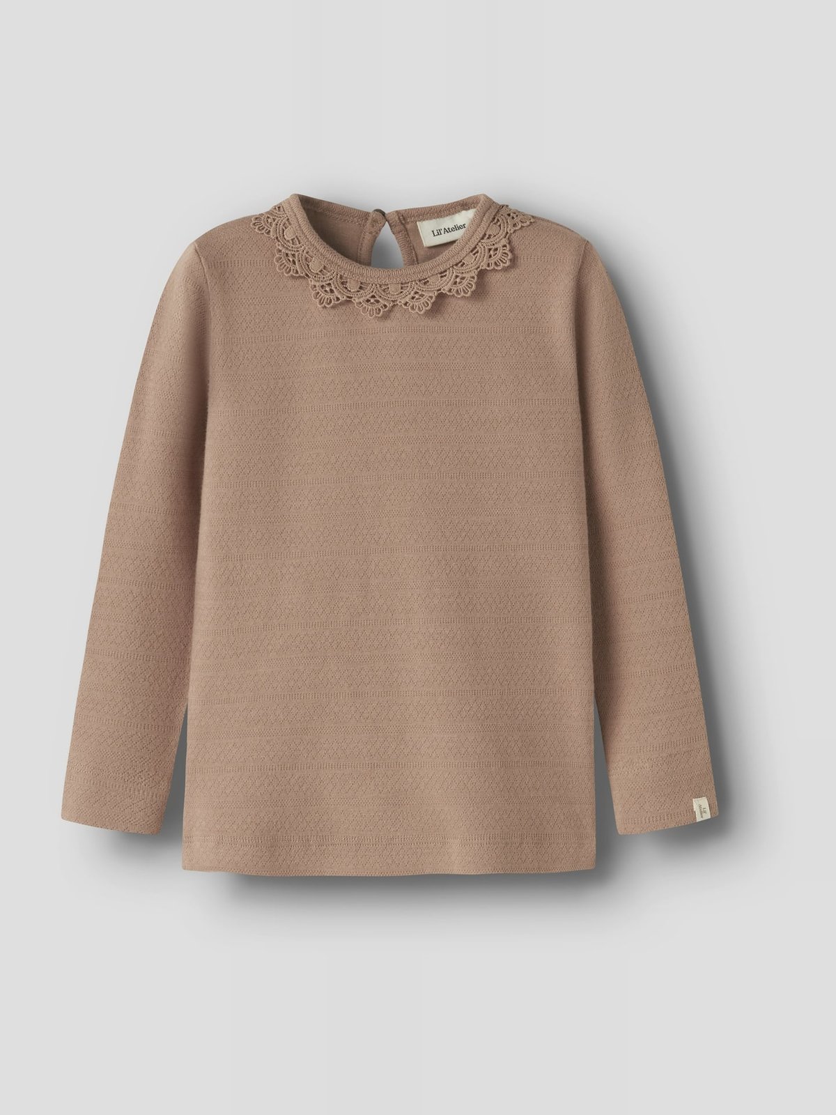 Lil- Atelier Tapia Long Sleeve Slim Top Roebuck