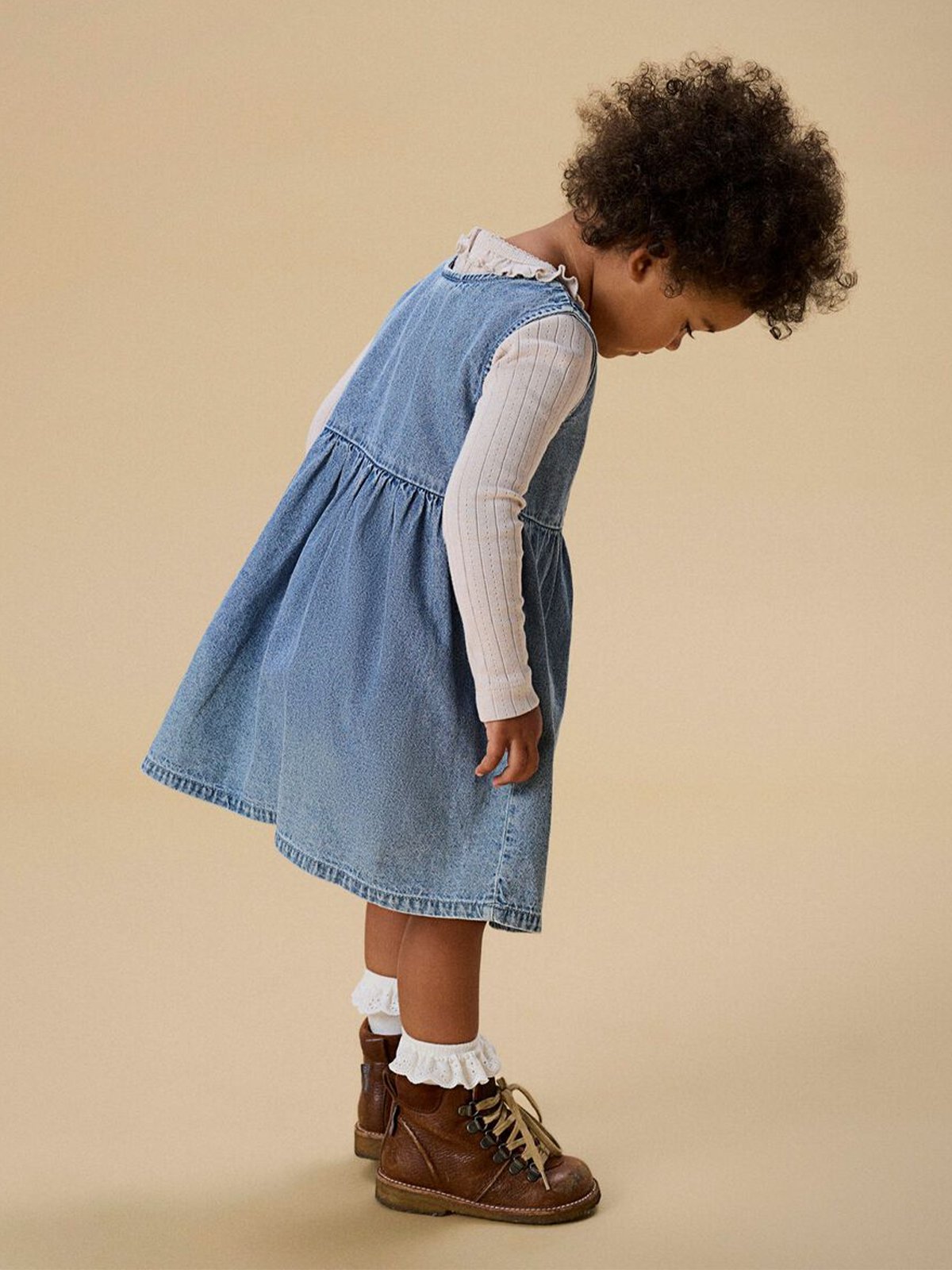 Lil- Atelier Taya Denim Spencer Medium Blue Denim