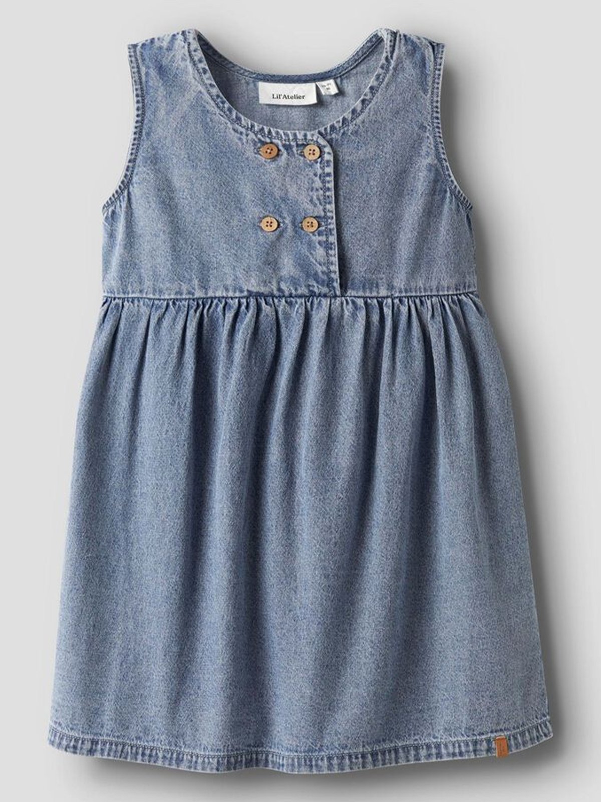 Lil- Atelier Taya Denim Spencer Medium Blue Denim