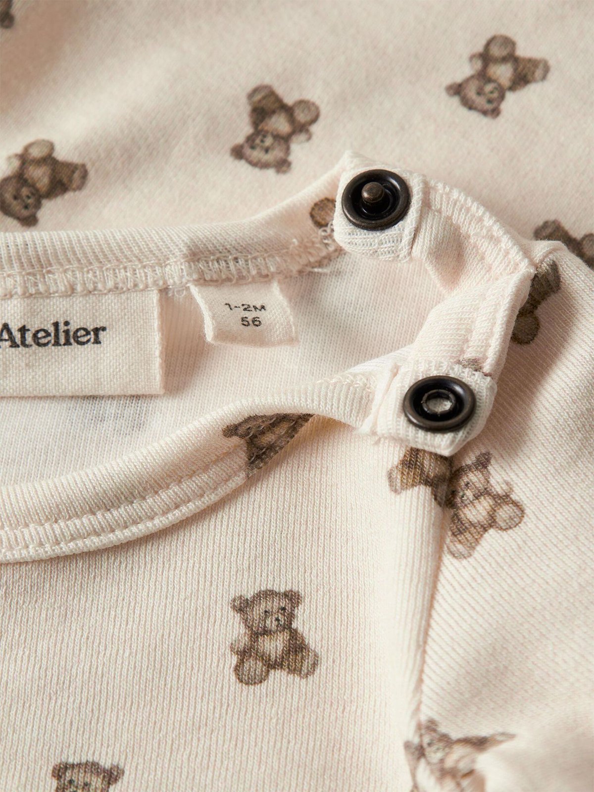 Lil- Atelier Gayo Elo Long Sleeve Slim Body Teddy