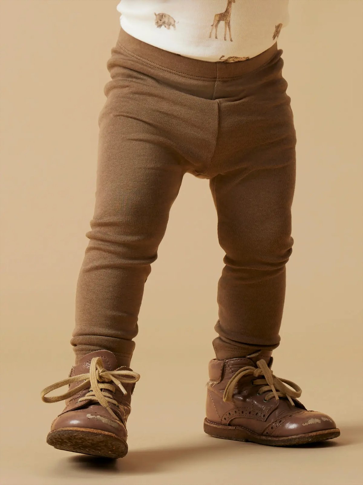 Lil- Atelier Gayo Slim Leggings Shitake