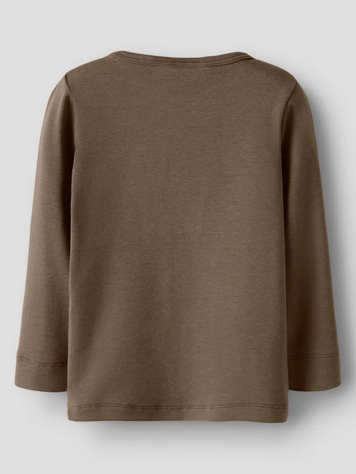 Lil- Atelier Gayo Long Sleeve Slim Top Brun