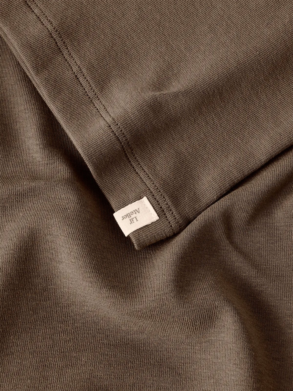 Lil- Atelier Gayo Long Sleeve Slim Top Brun