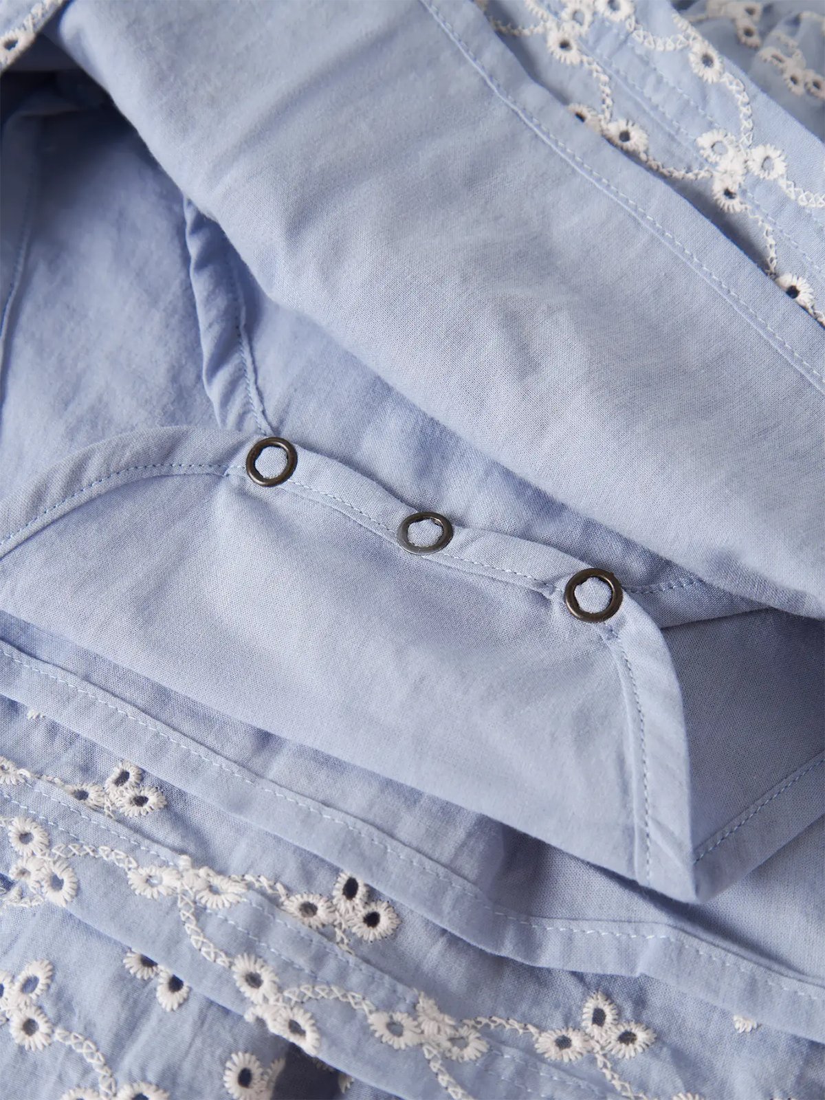 Lil- Atelier Tessie Long Sleeve Body Dress Zen Blue