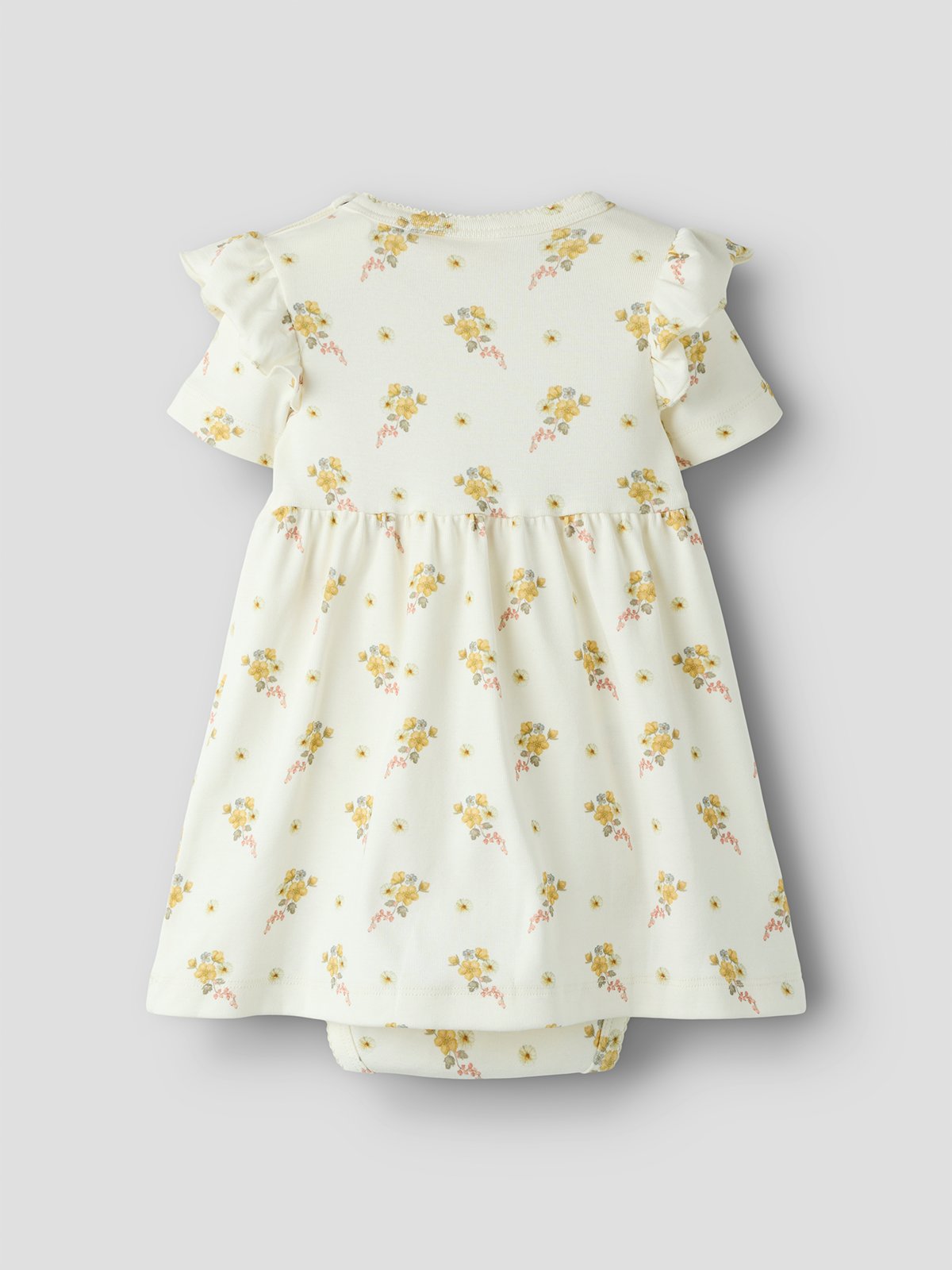 Lil- Atelier Gayo Sin Short Sleeve Body Dress Coconut Milk
