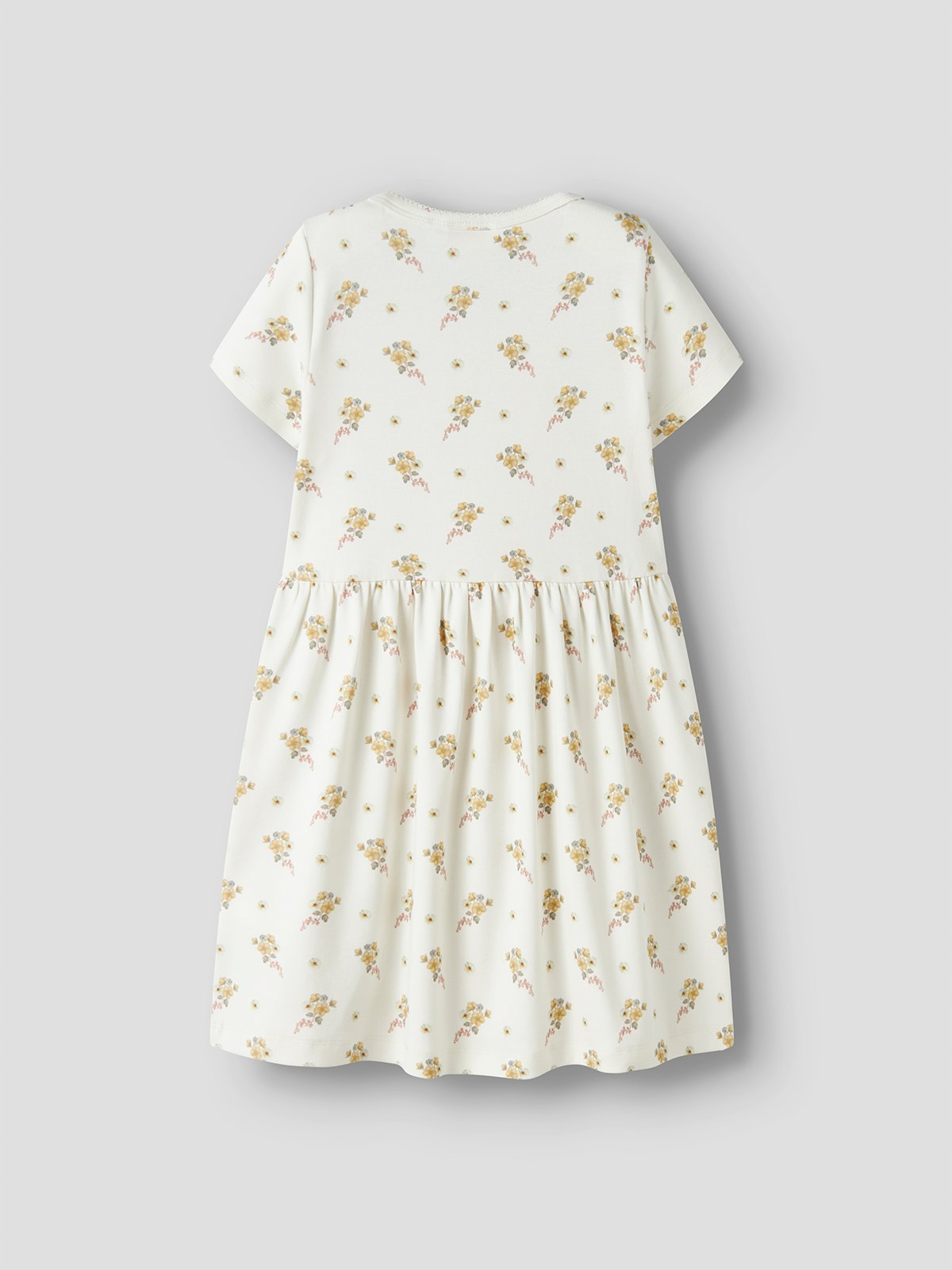 Lil- Atelier Gayo Smi Short Sleeve Dress Coconut Milk