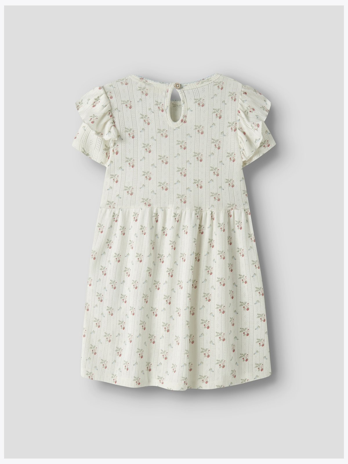 Lil- Atelier Rachello Duna Short Sleeve Dress Coconut Milk