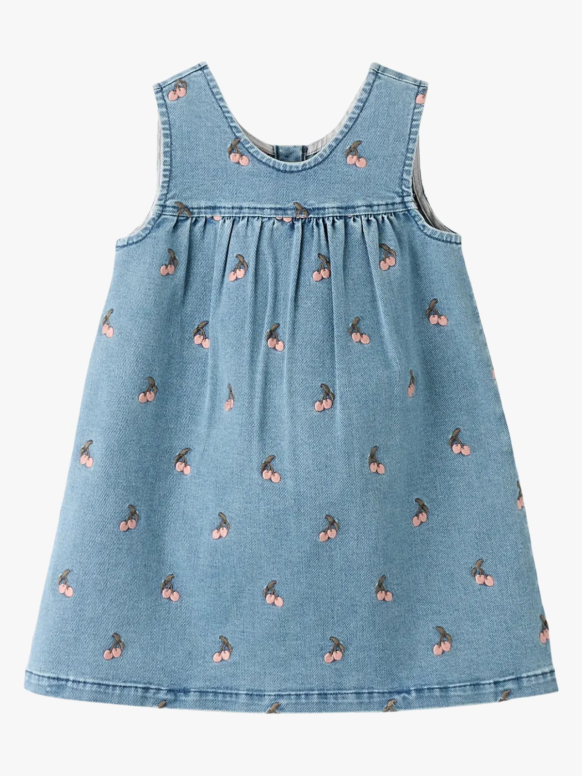 Lil- Atelier Deva Denim Emb Spencer Medium Blue Denim