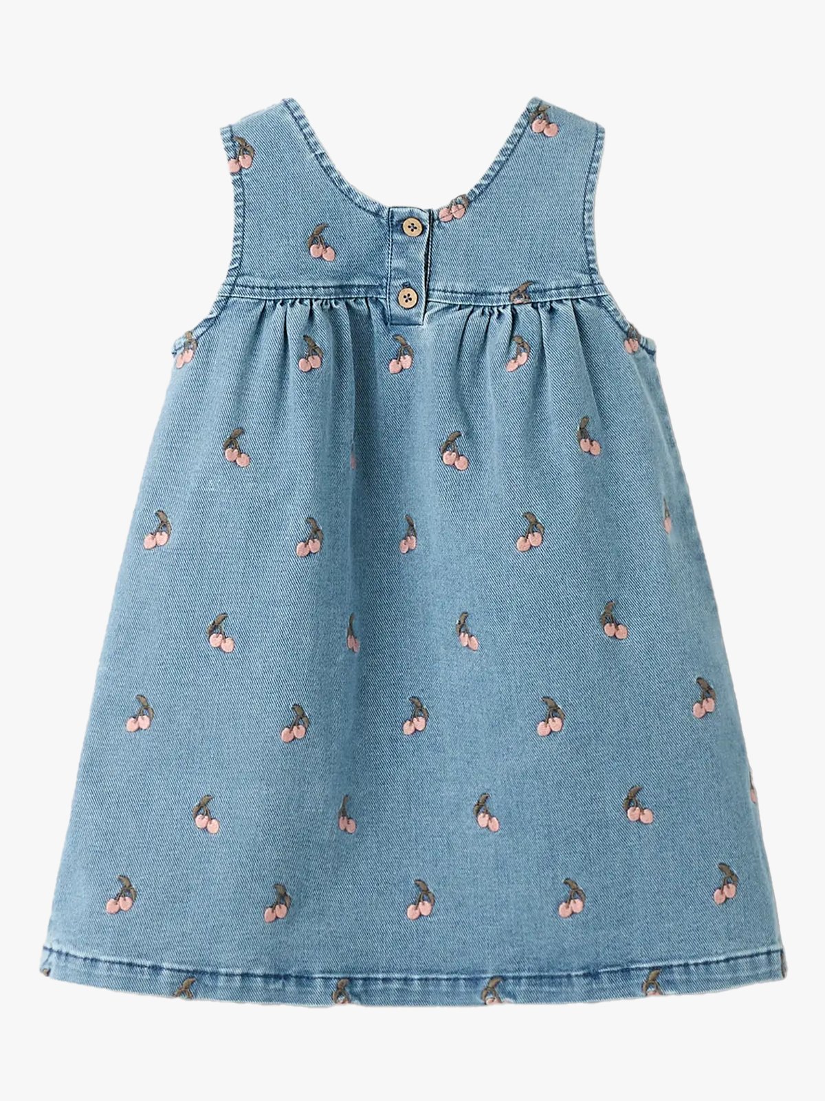 Lil- Atelier Deva Denim Emb Spencer Medium Blue Denim