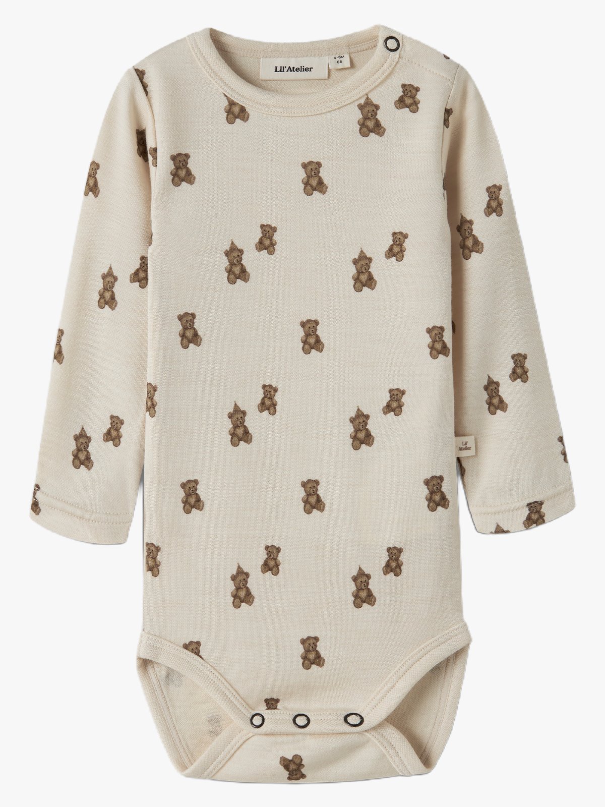 Lil- Atelier Nilo Nun Wo/Mo Long Sleeve Slim Body Turteldove