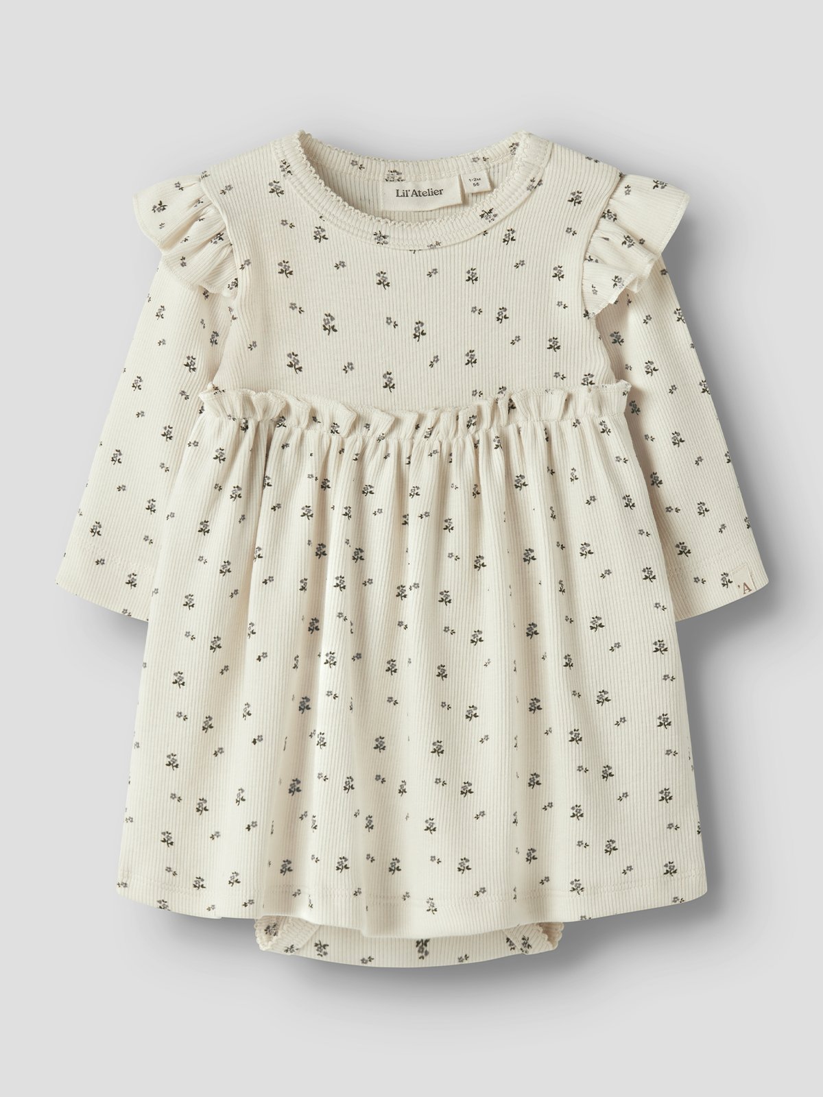 Lil- Atelier Lago Mia Long Sleeve Body Dress Turtledove