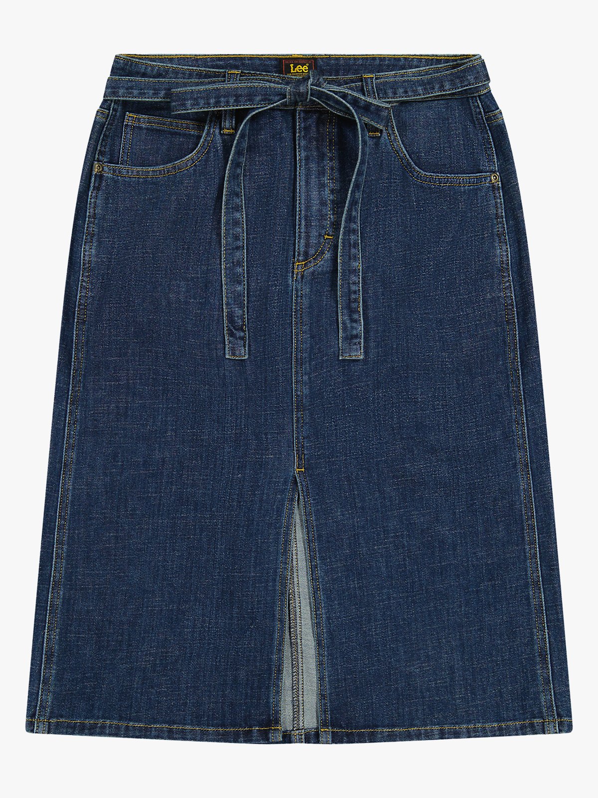 Lee Midi Skirt With Bow Seaside Trip