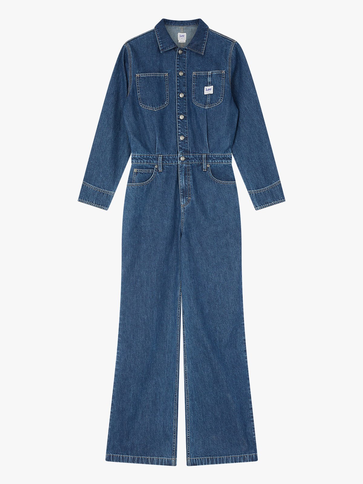 Lee Chore Jumpsuit Denim Blue
