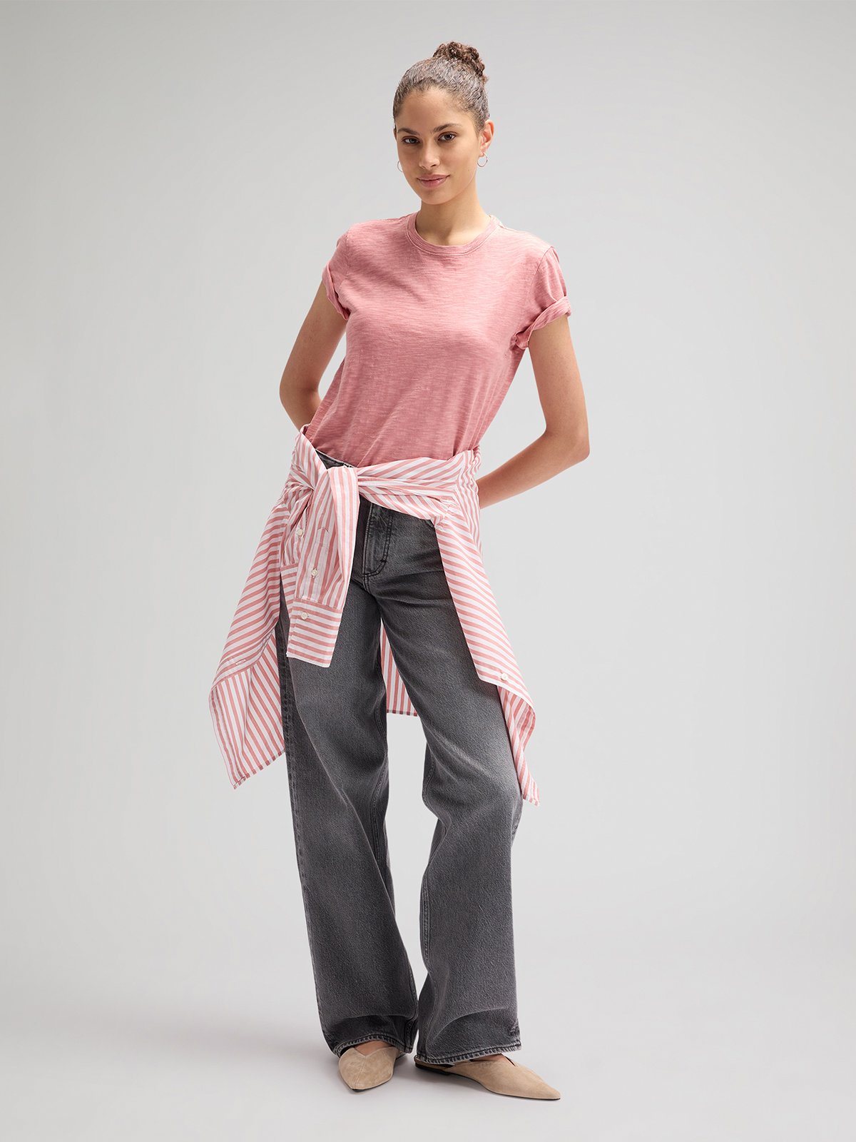 Lee Perfect Tee Rosa