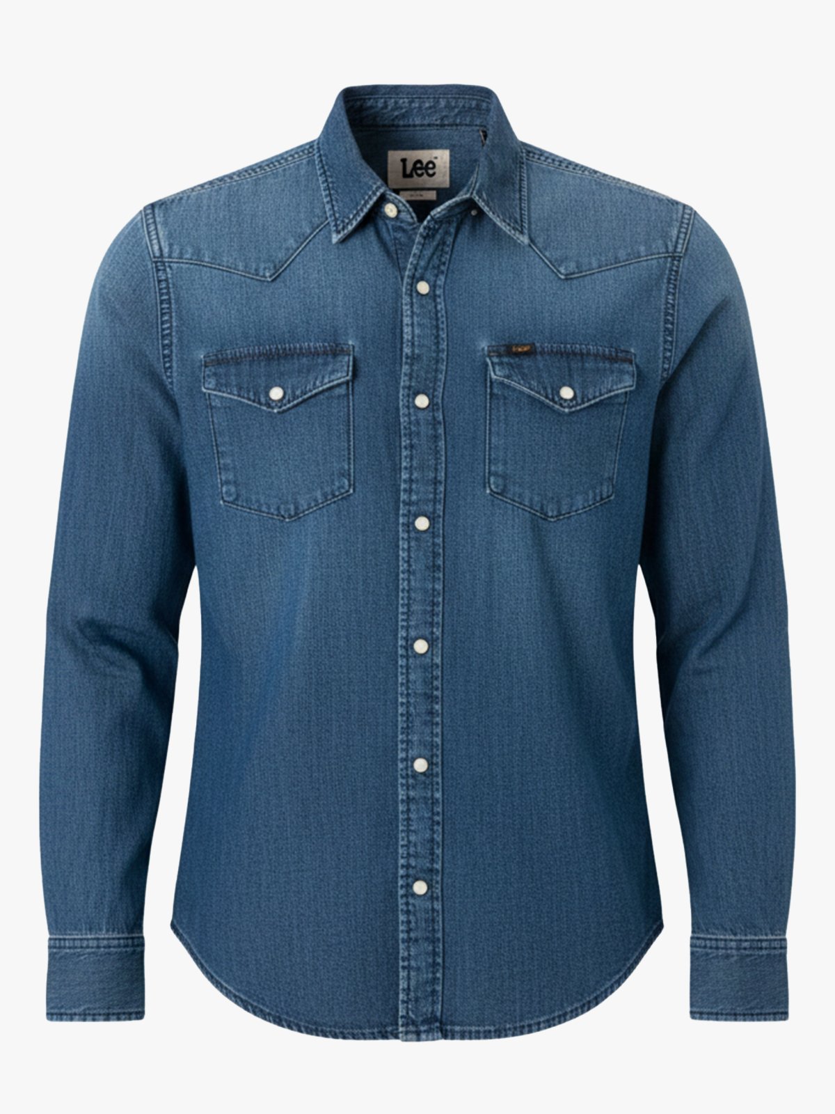 Lee Regular Western Shirt Blue