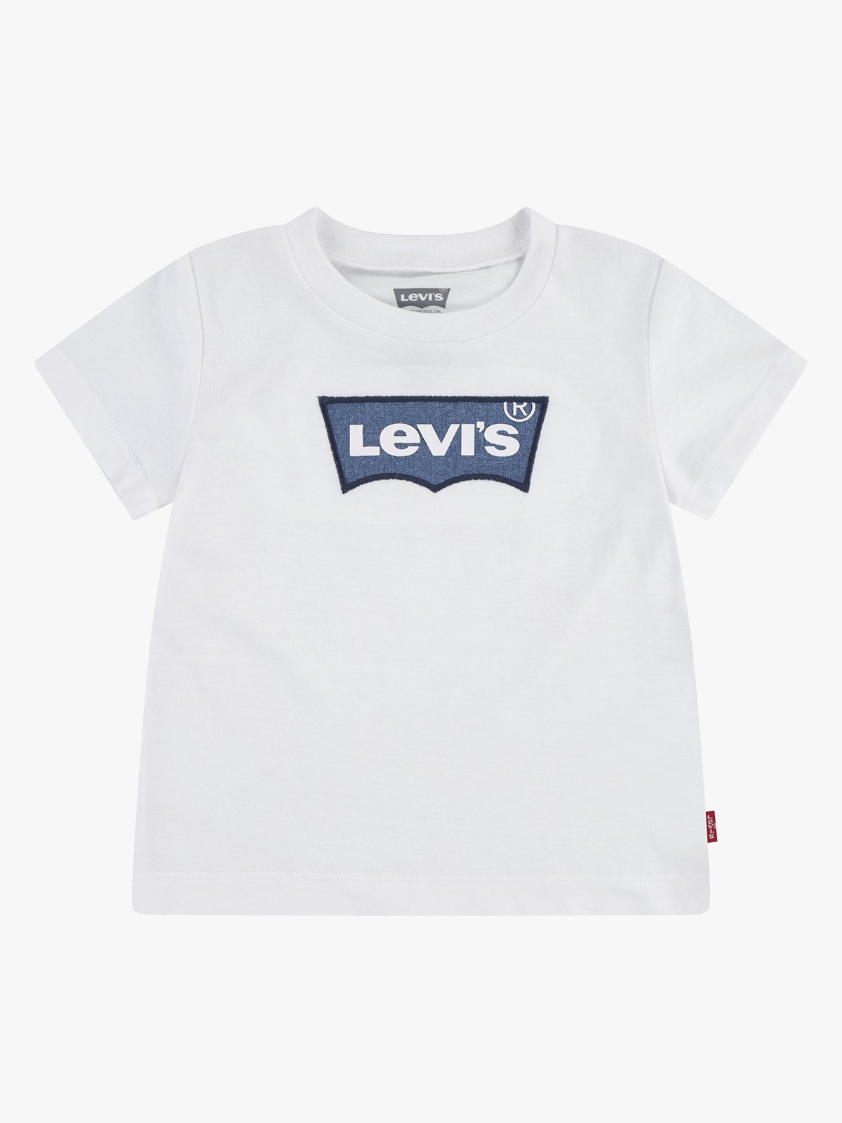 Levi-s Kids My First Batwing Tee Bright White