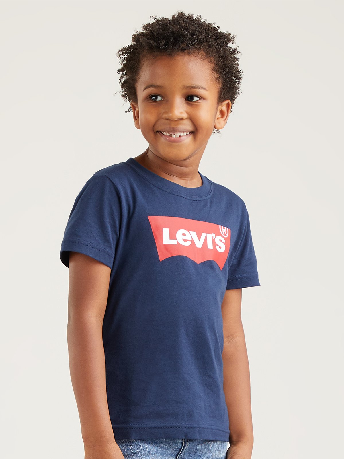 Levi-s Kids Batwing Tee DRESS BLUES