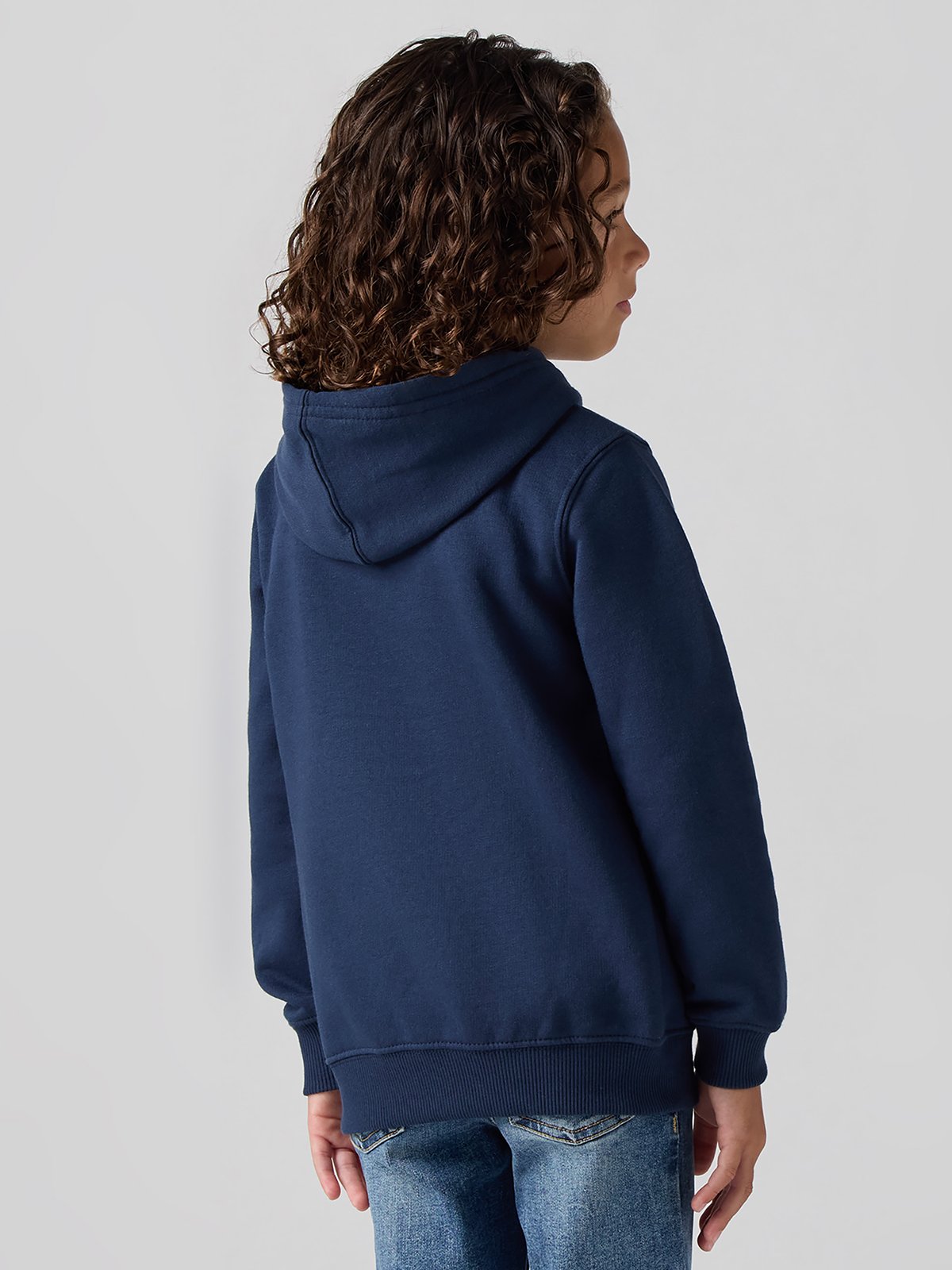 Levi-s Kids Mini Batwing Pull Over Hood Dress Blues