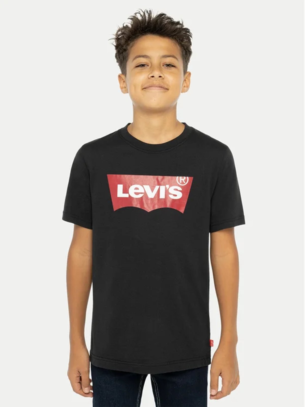 Levi-s Kids Batwing Tee Black w. logo