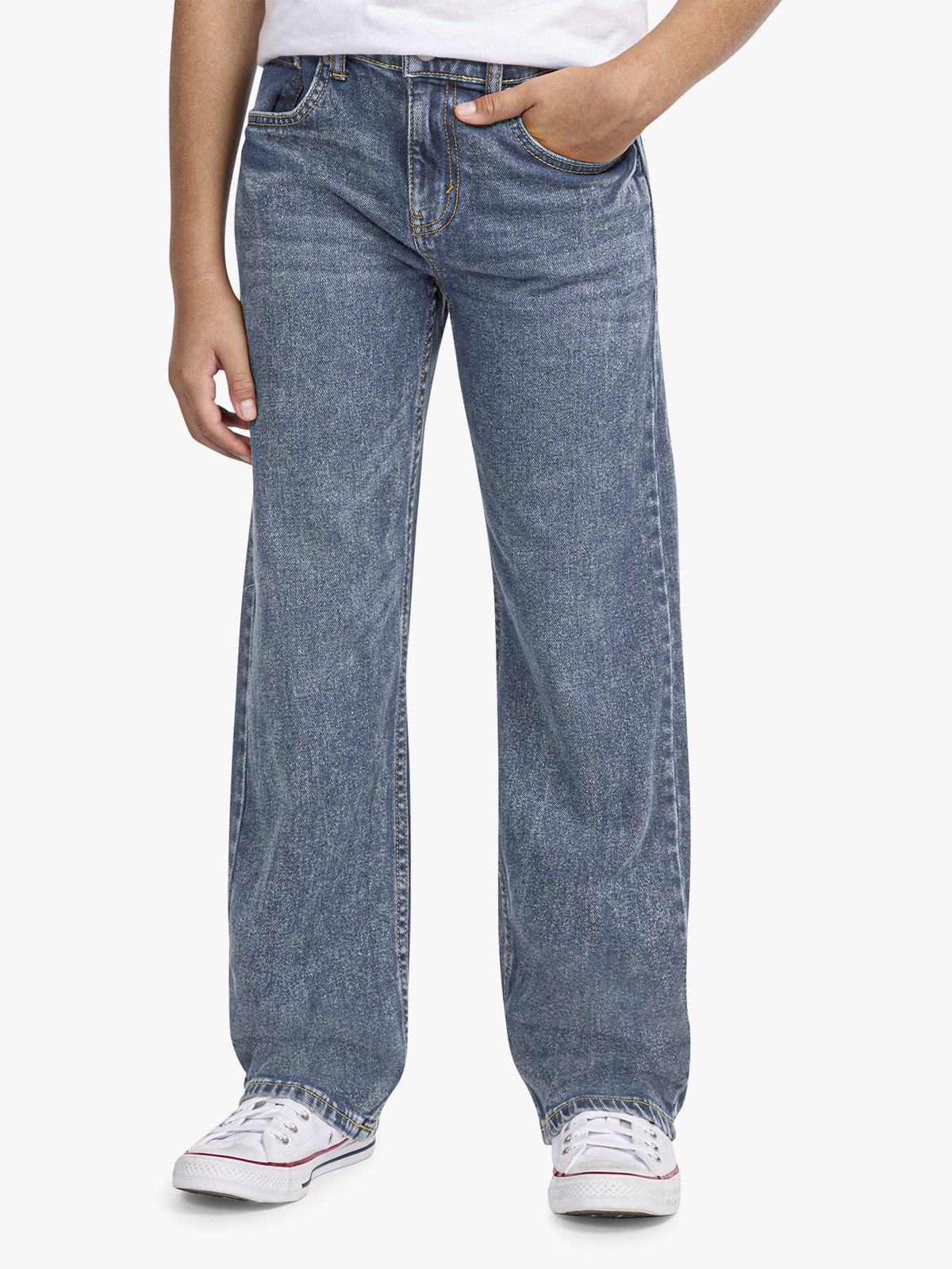 Levi-s Kids 555 Relaxed Straight Jeans Blue
