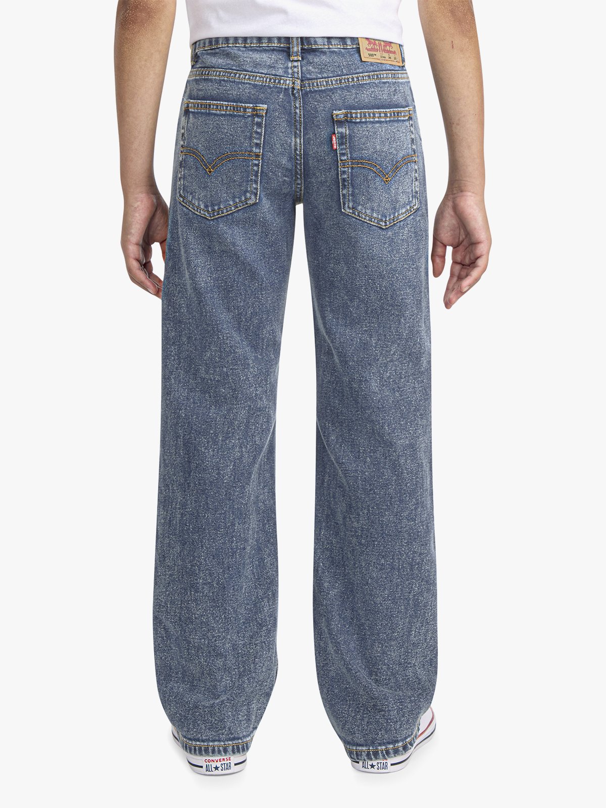 Levi-s Kids 555 Relaxed Straight Jeans Blue