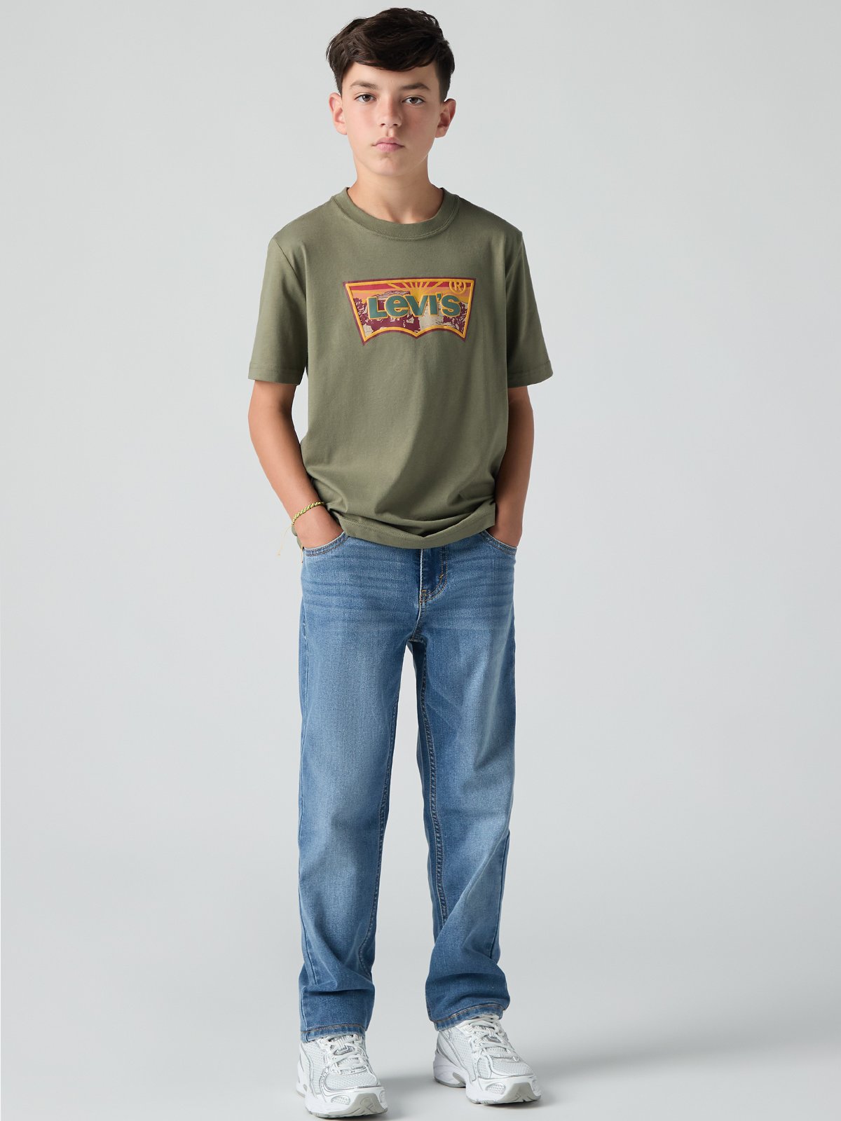 Levi-s Kids 502 Regular Taper Jeans Nineteen No Patch