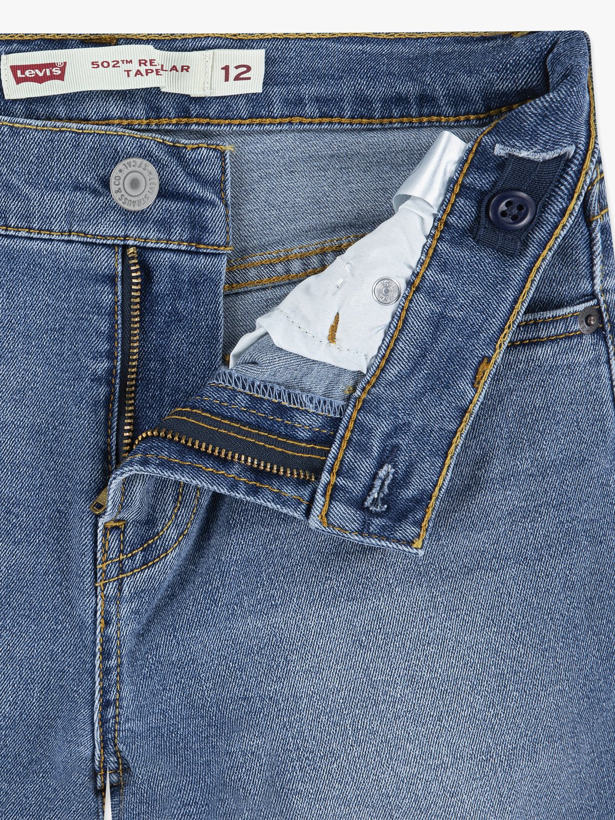 Levi-s Kids 502 Regular Taper Jeans Nineteen No Patch