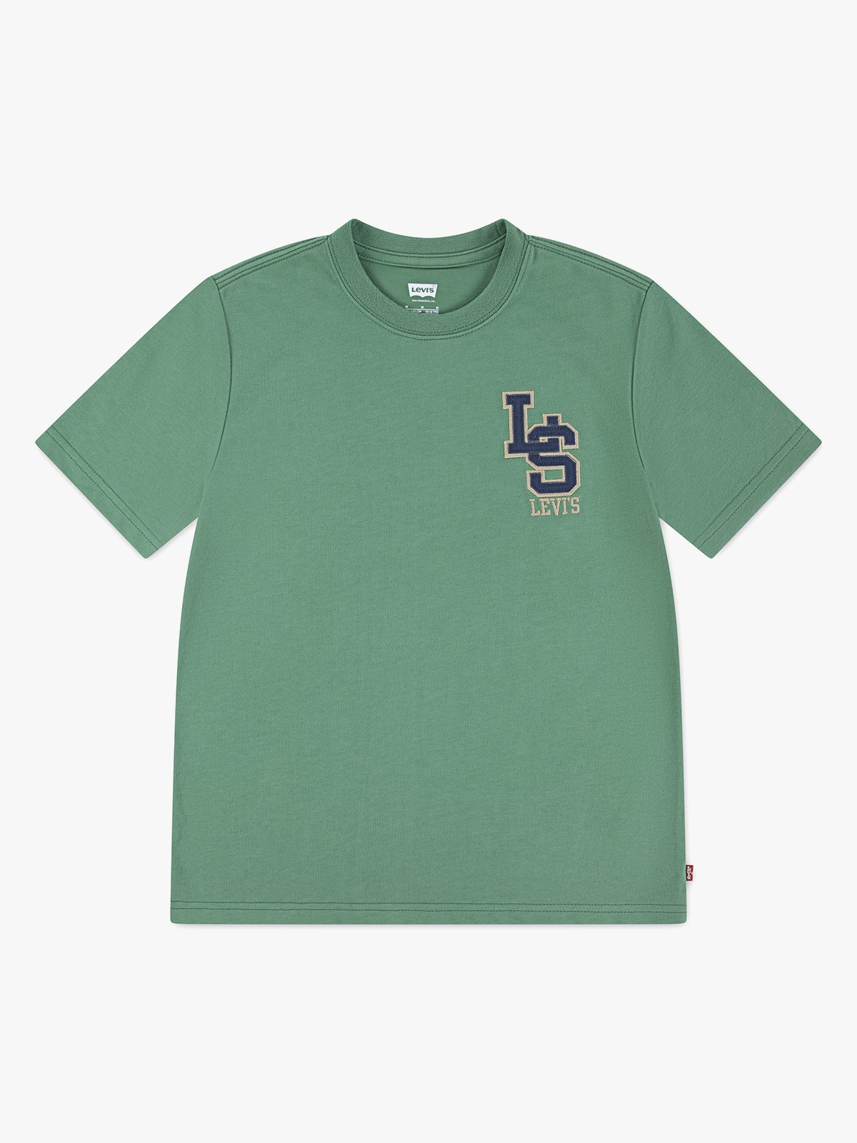 Levi-s Kids Streamline Monogram Tee Deep Grass Green