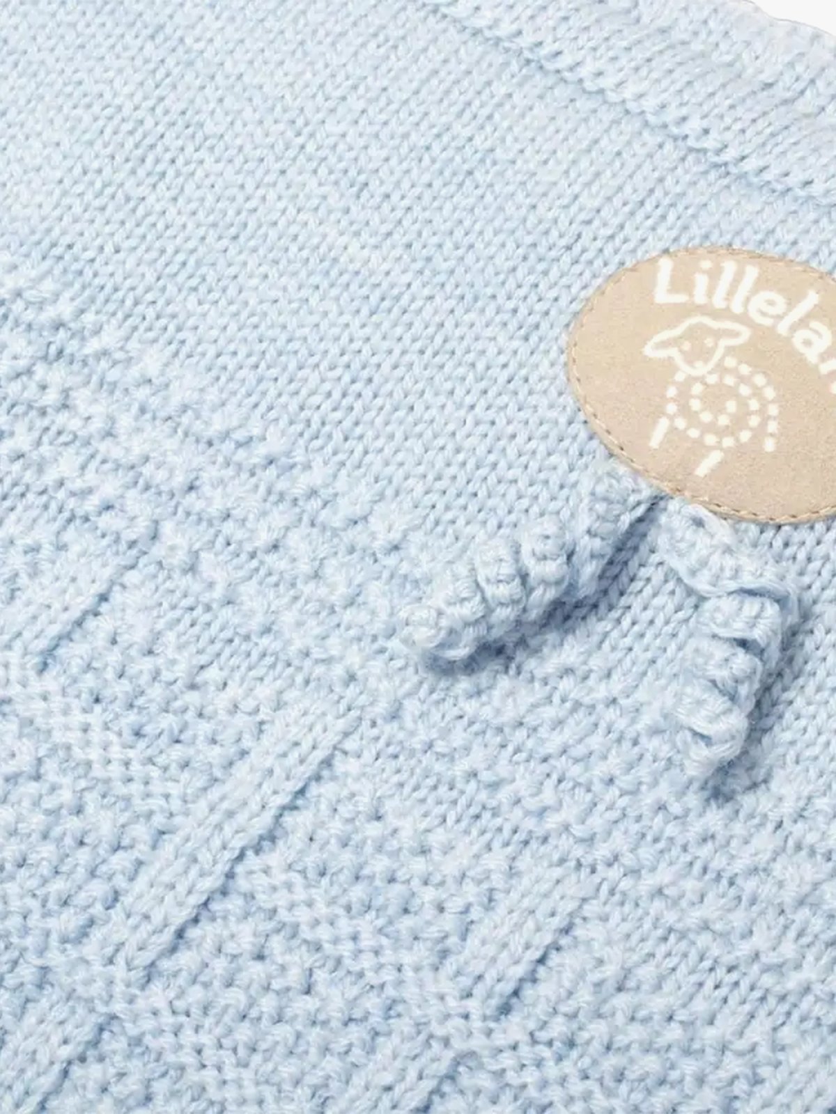 Lillelam Pledd classic Blå