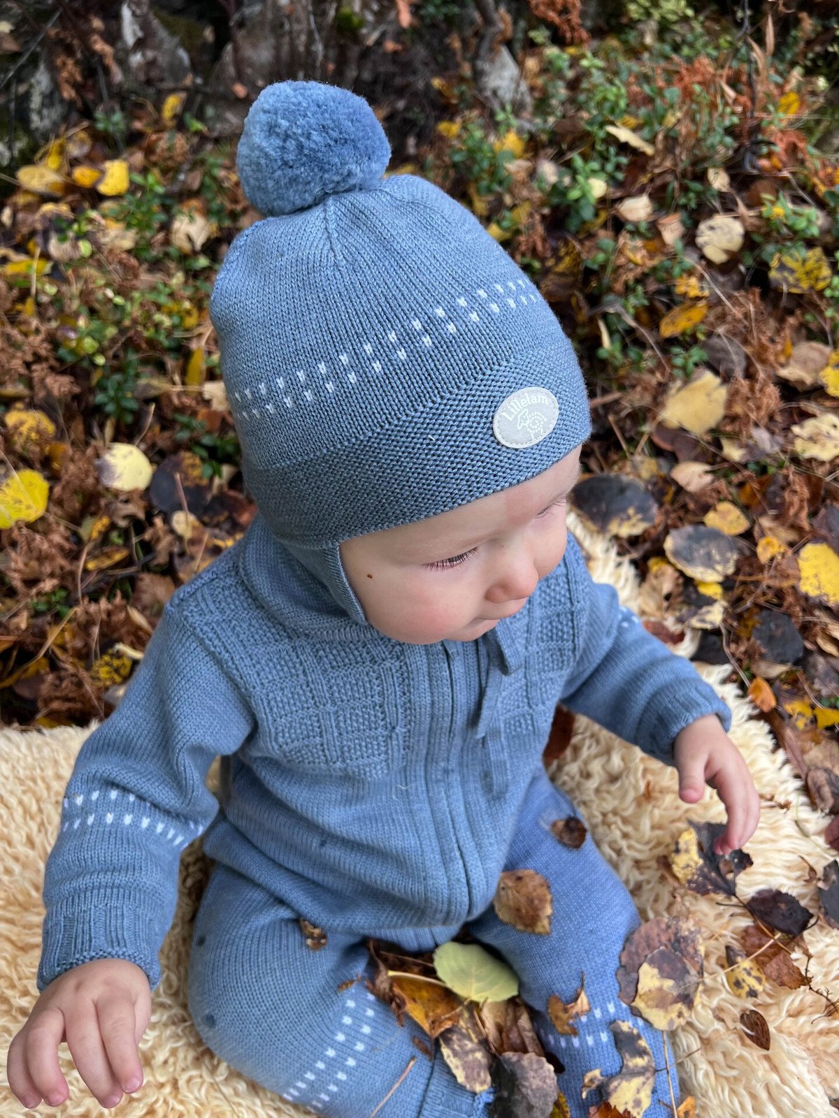 Lillelam Lue Classic Mellomblå