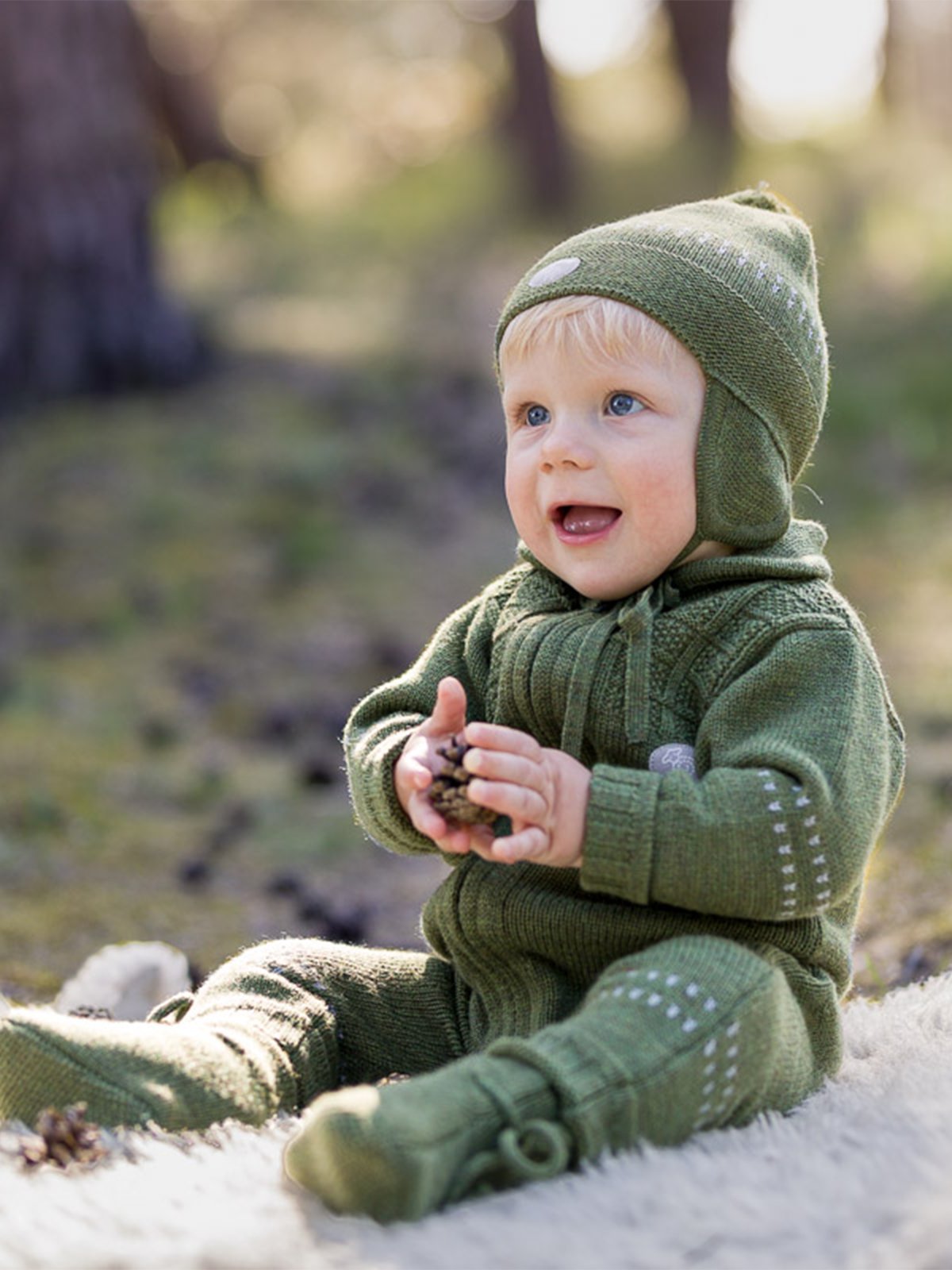 Lillelam Lue Classic Oliven