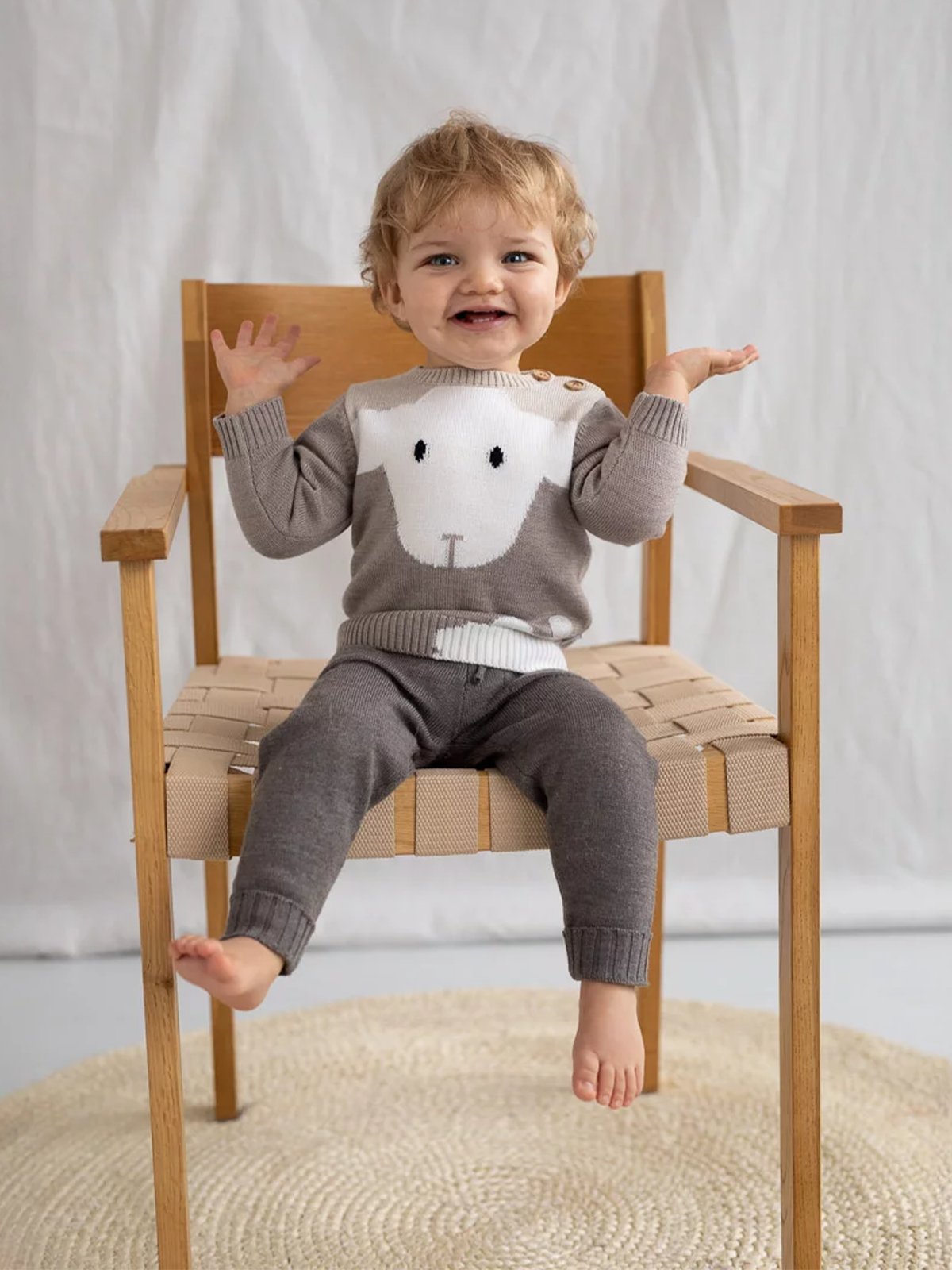 Lillelam Genser Lammi Beige