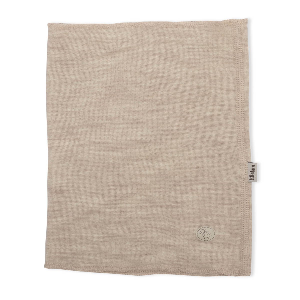 Lillelam Ullhals Tube Lys beige