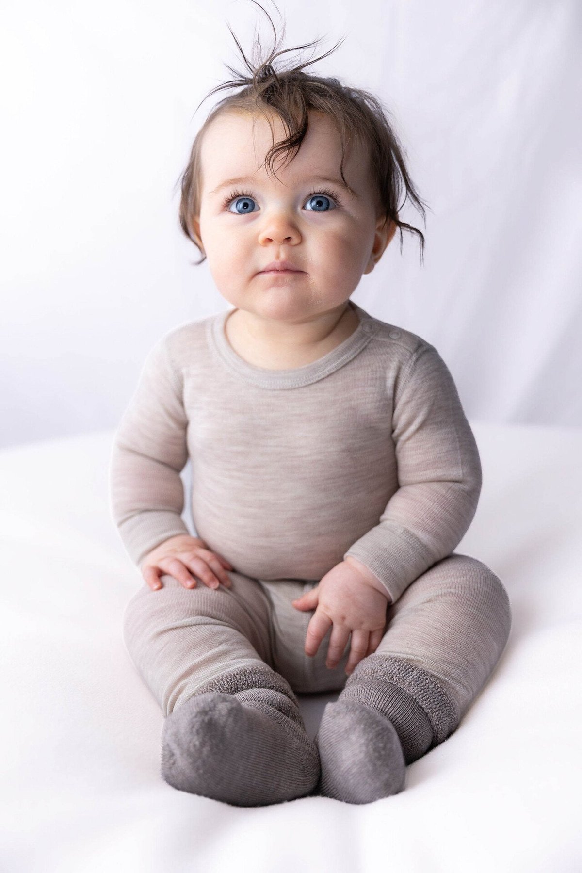 Lillelam Ullongs Lys beige