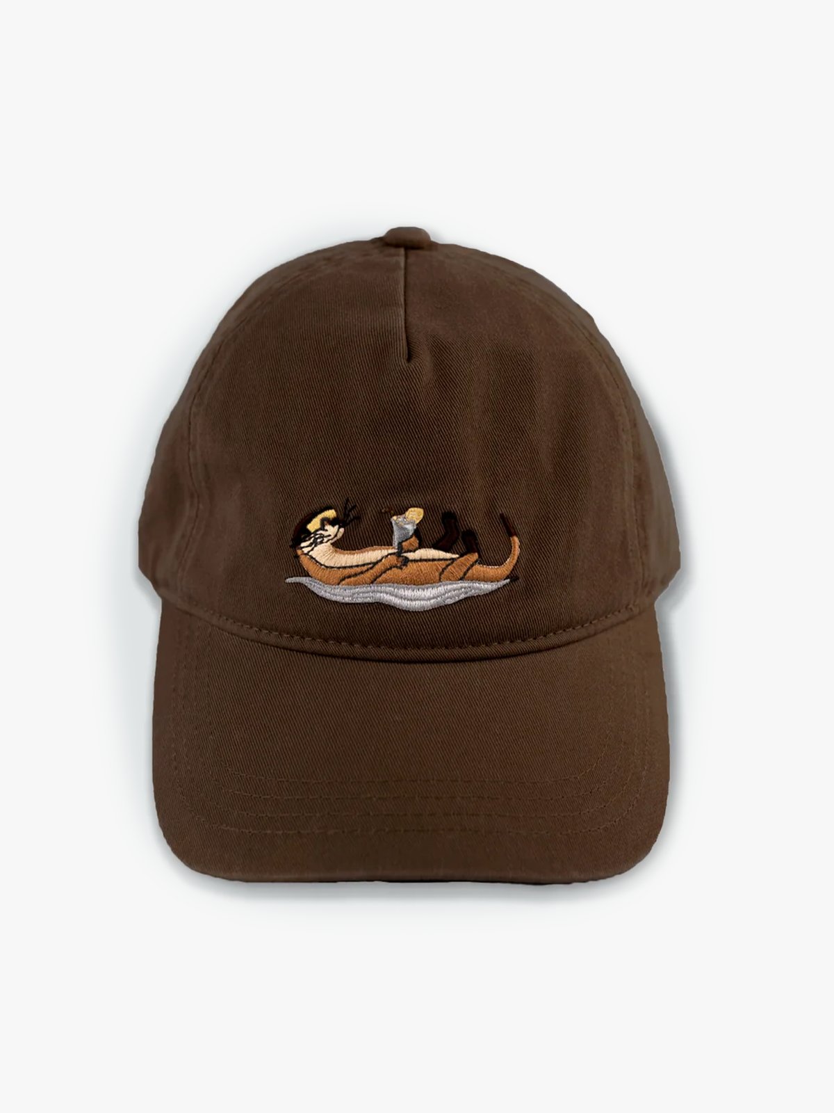 Lakor Otter Vacation Baseball Cap Brown