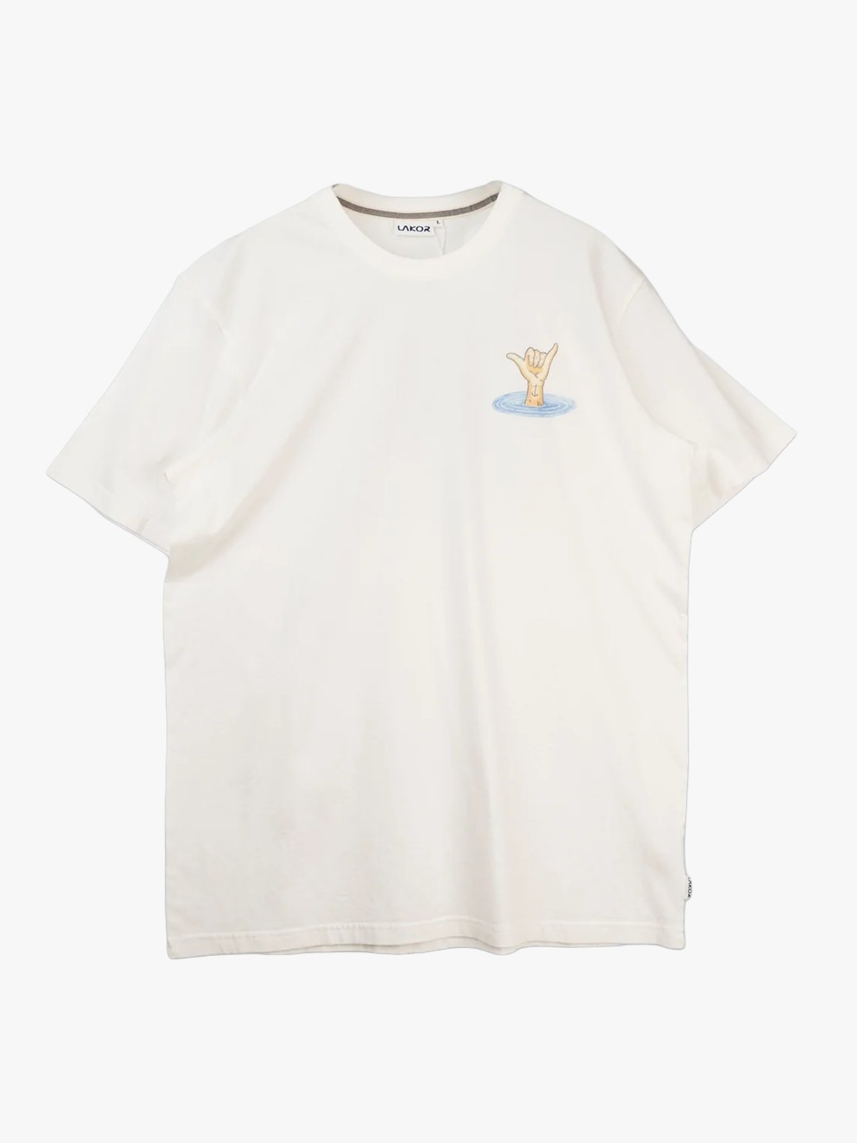 Lakor Back Attack T-shirt Star White