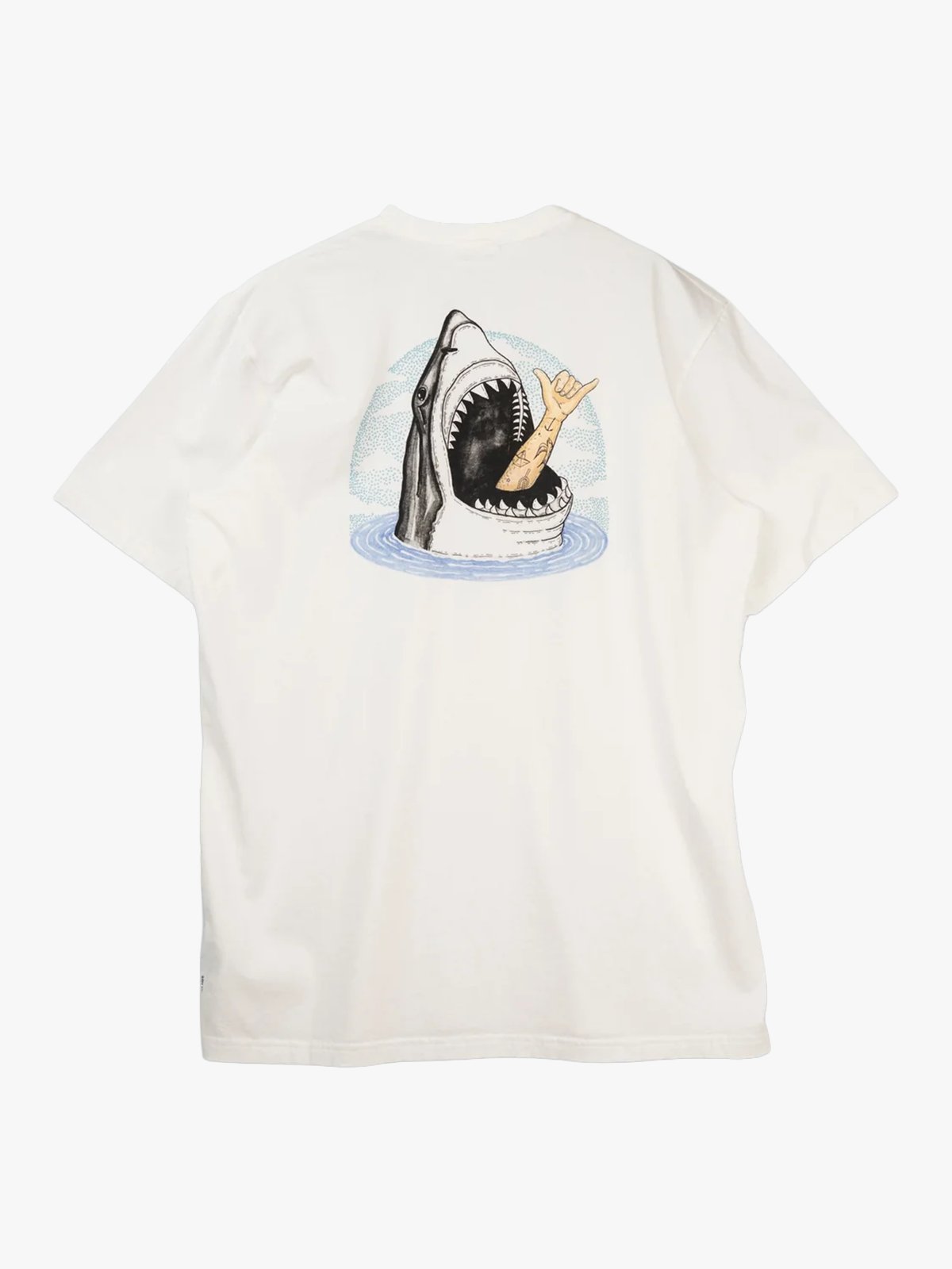 Lakor Back Attack T-shirt Star White