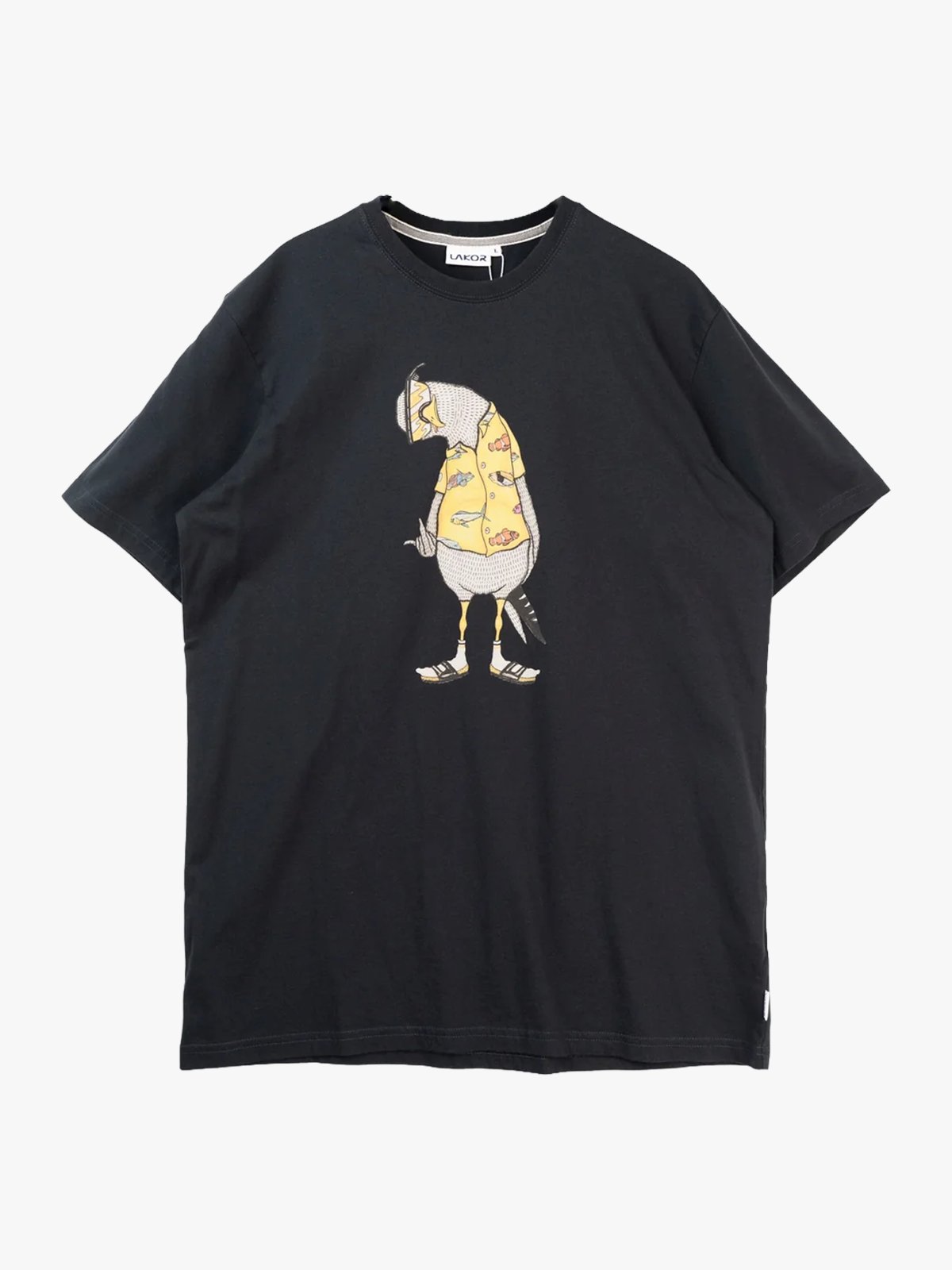 Lakor Flipping The Bird T-shirt Moonless Night
