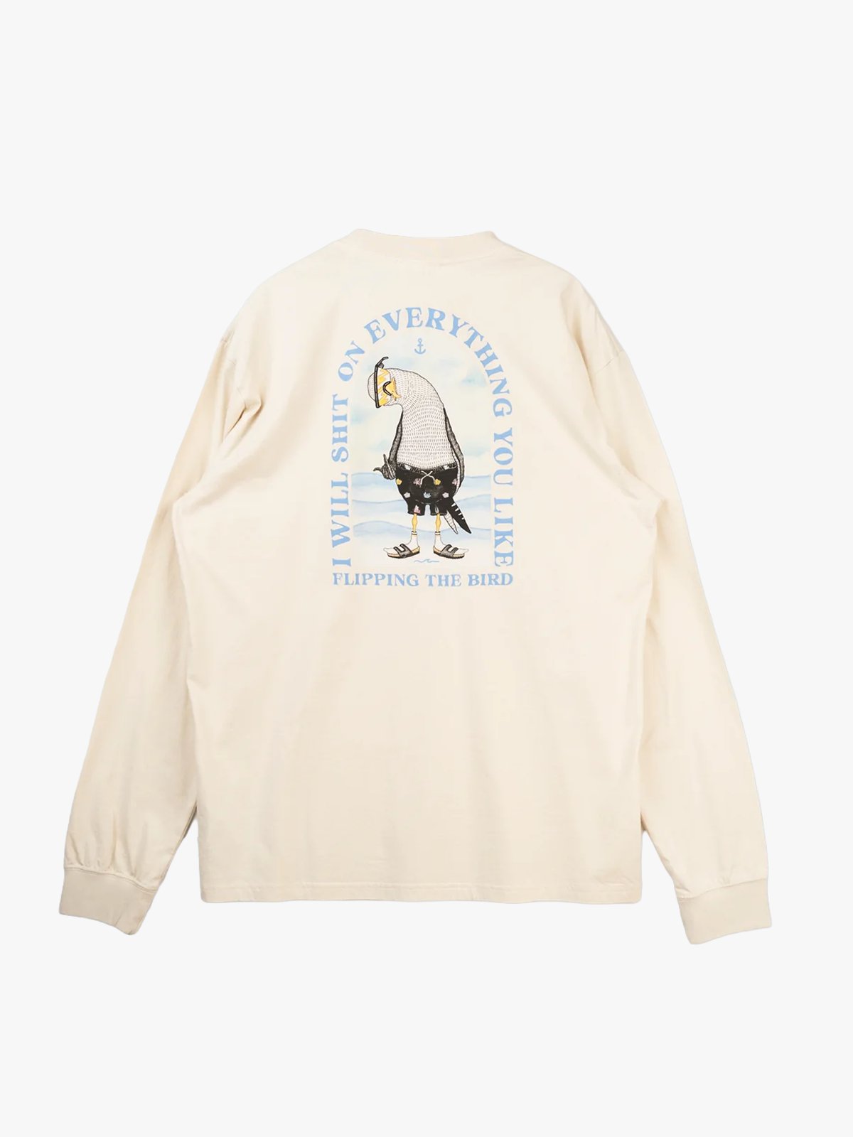 Lakor Back Flipping Boxfit LS T-shirt Rainy Day