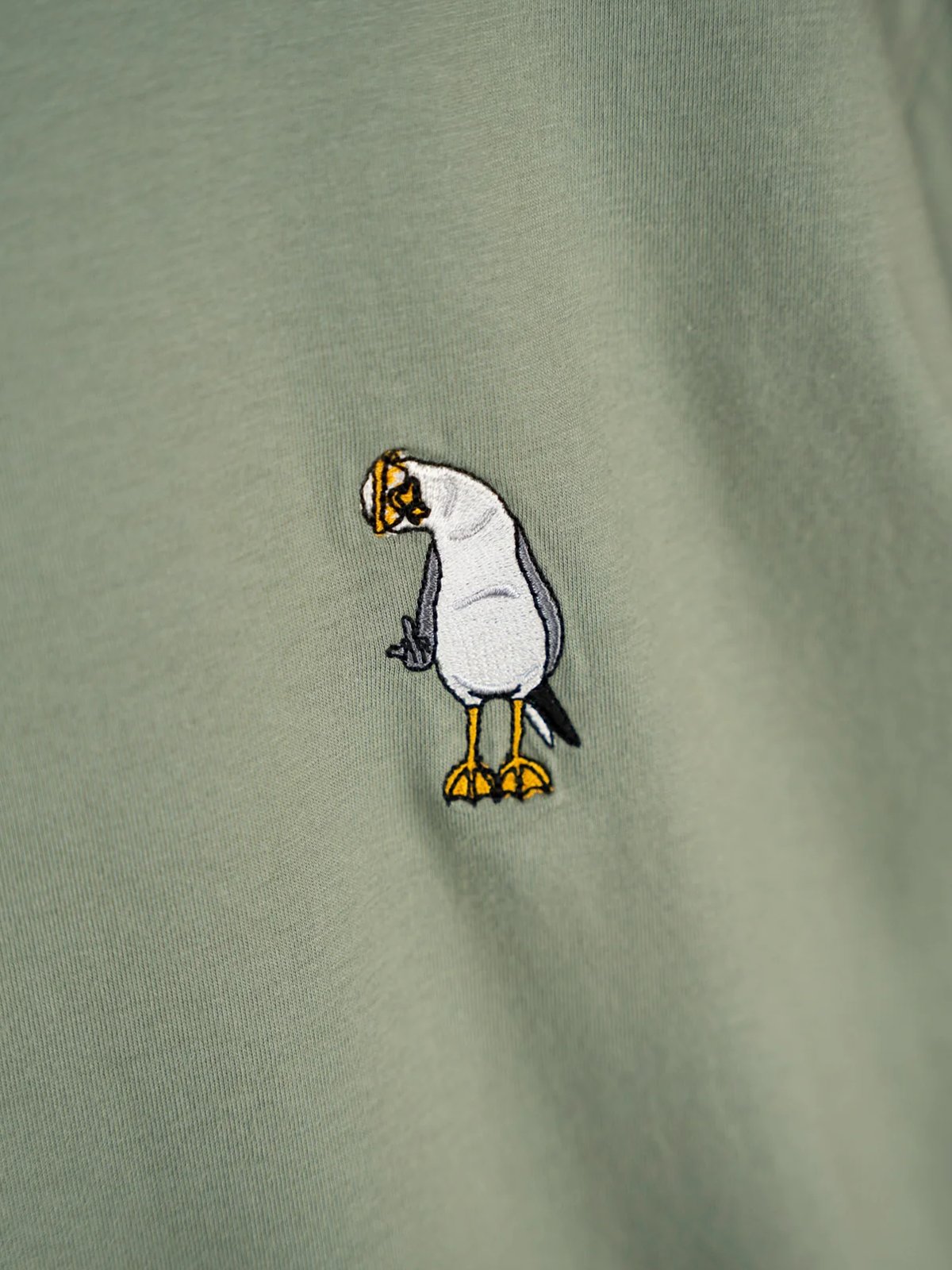 Lakor Mini Flipping The Bird T-shirt Seaspray